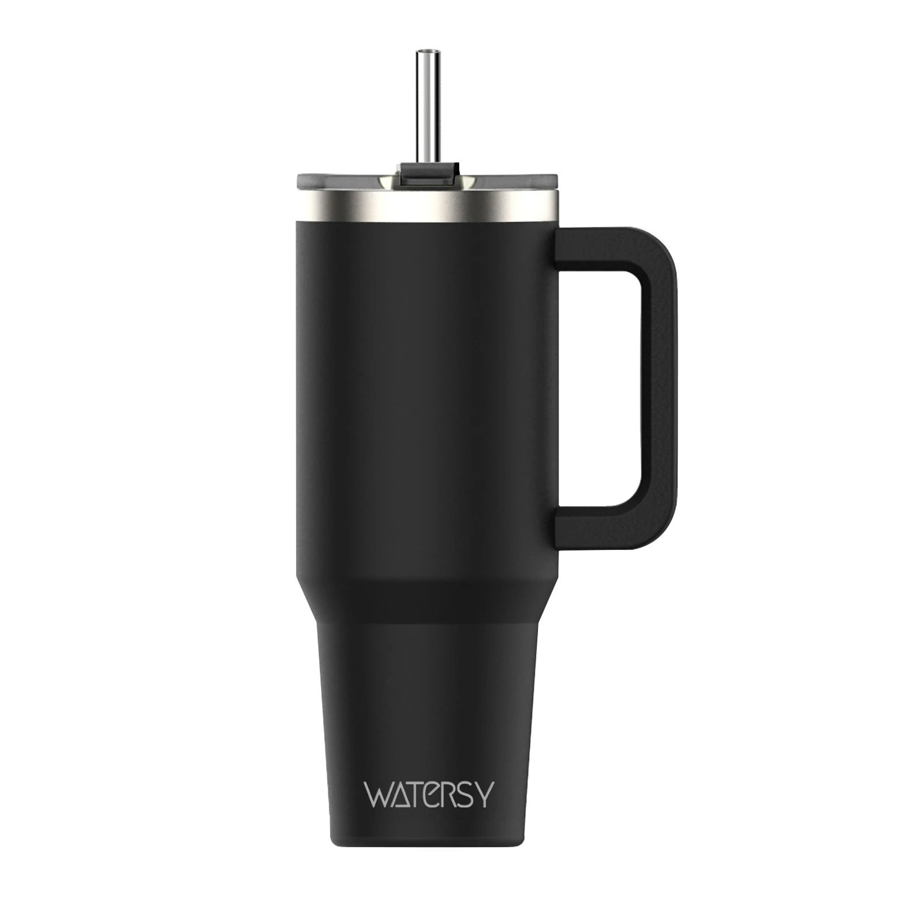 20oz Stainless Steel Insulated Tumbler With Handle And Straw Portable Car Travel Thermal Mug 7