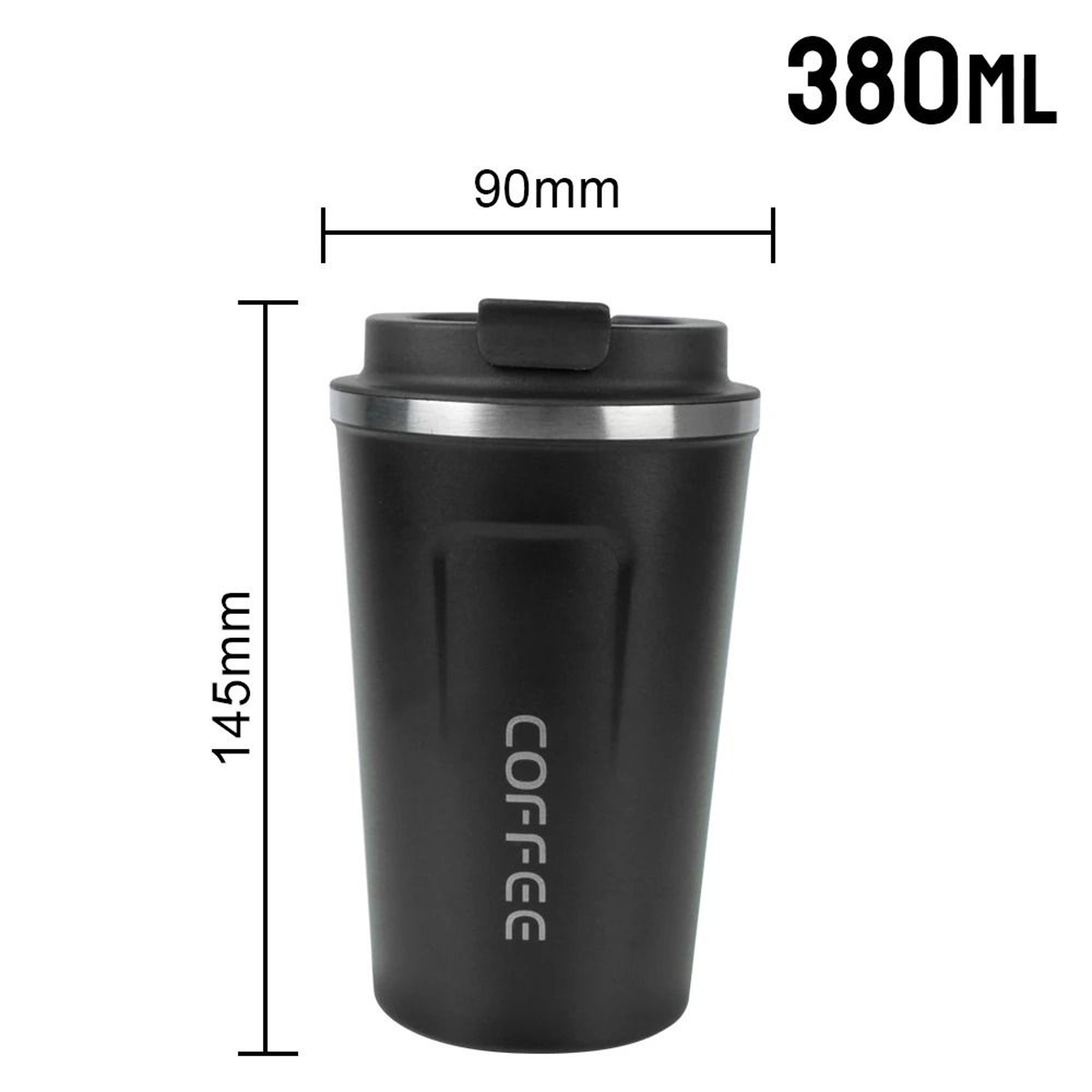 Thermo Cafe Double Stainless Steel Coffee Mug Leak Proof Travel Thermo Cup Car Thermos Mug 7