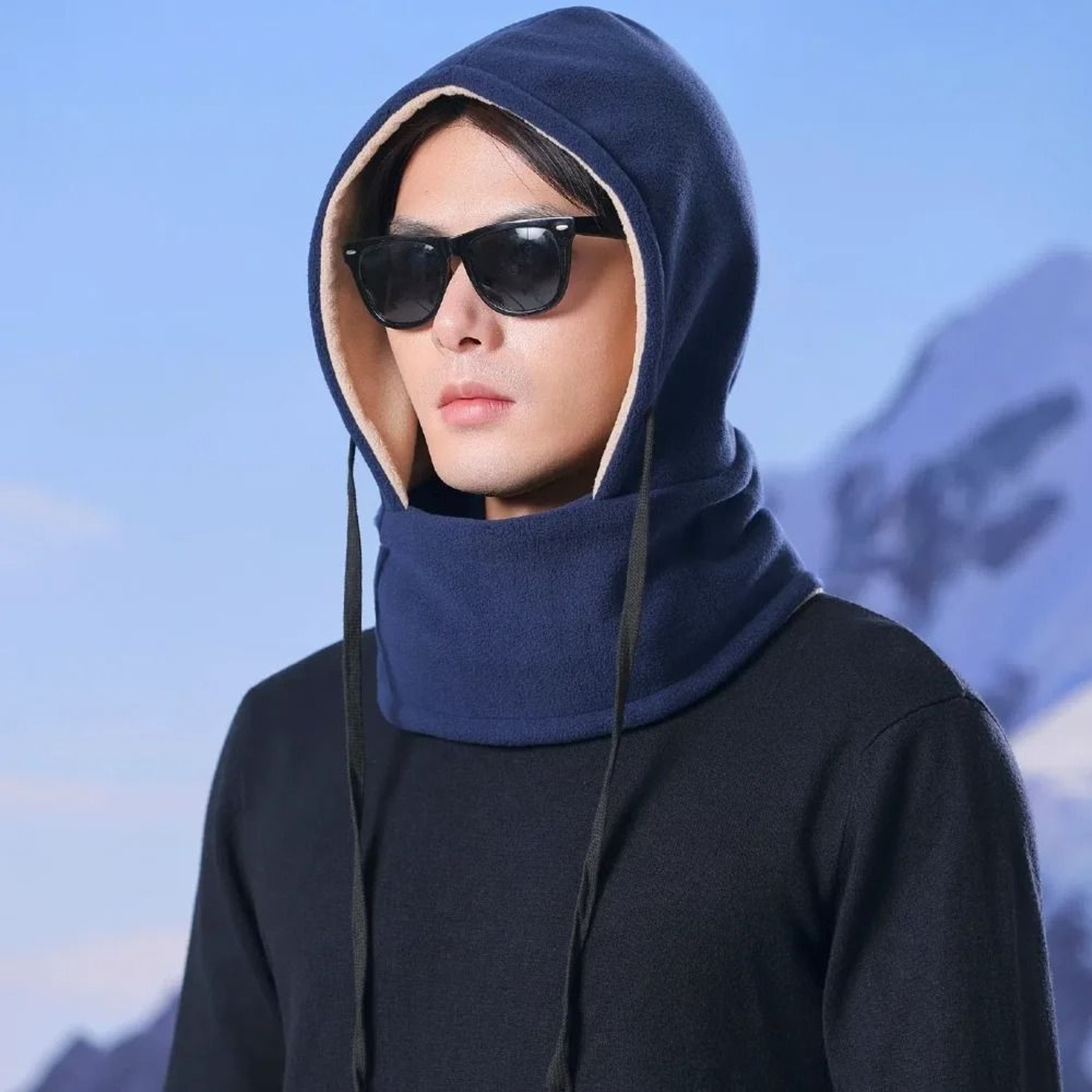 Unisex Winter Warm Balaclava Hat With Mask Windproof Full Coverage Fur Warm Hat For Men And Women 2