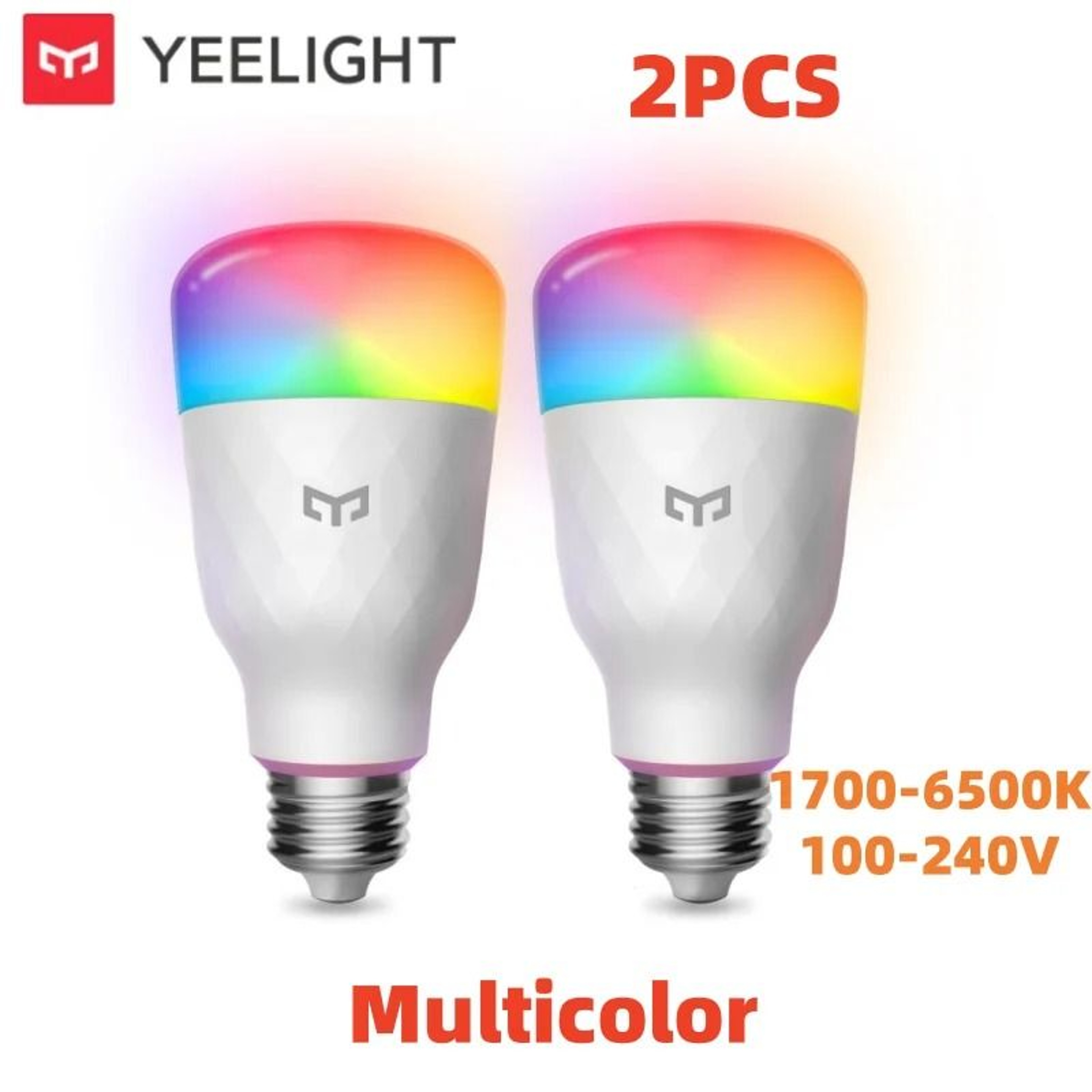 Yeelight Smart LED Bulb W3 E26  Global Version Dimmable WiFi Light With Voice Control 7
