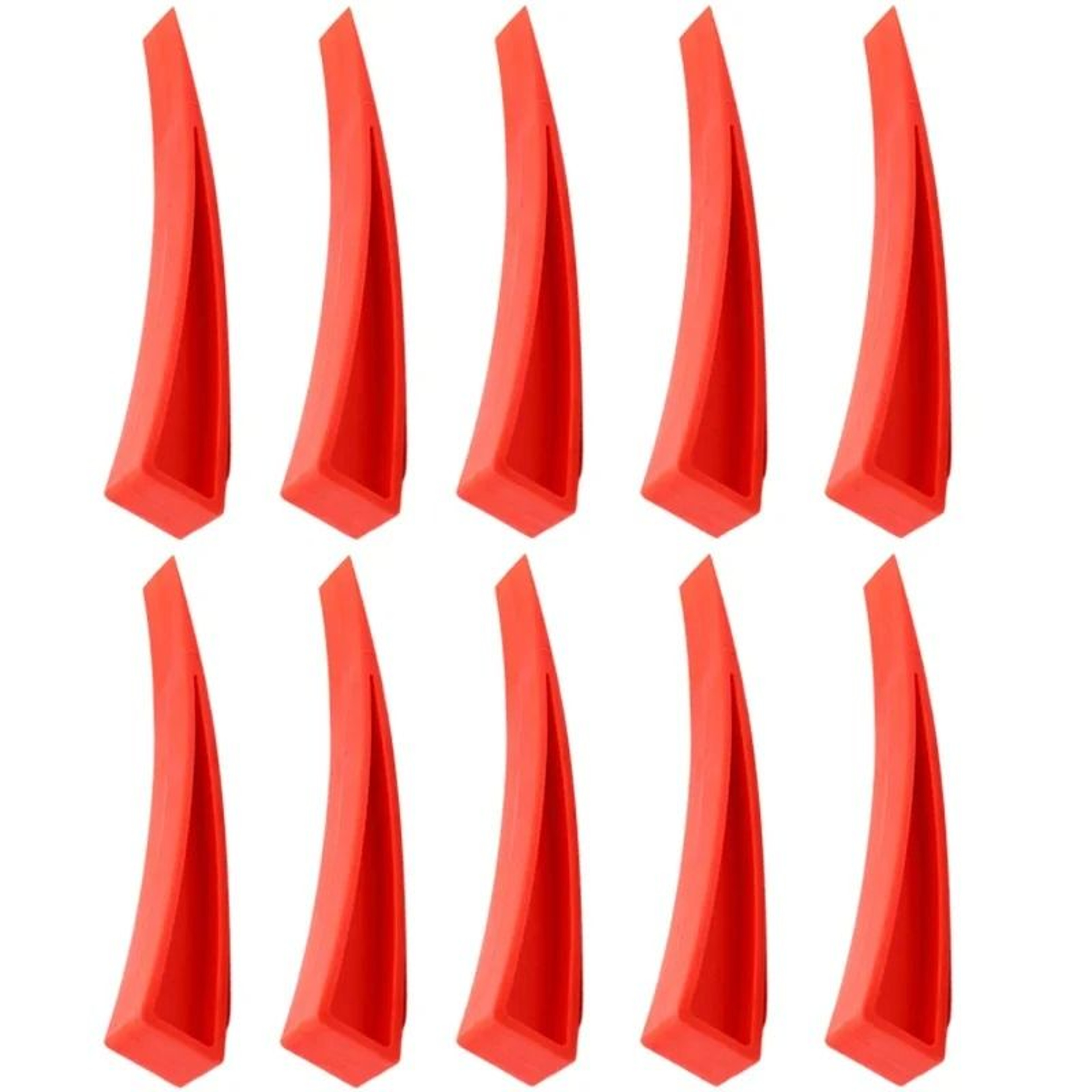 Red Car Door Wedge Tool  Professional Paintless Dent Removal  Window Gap Spreader 9