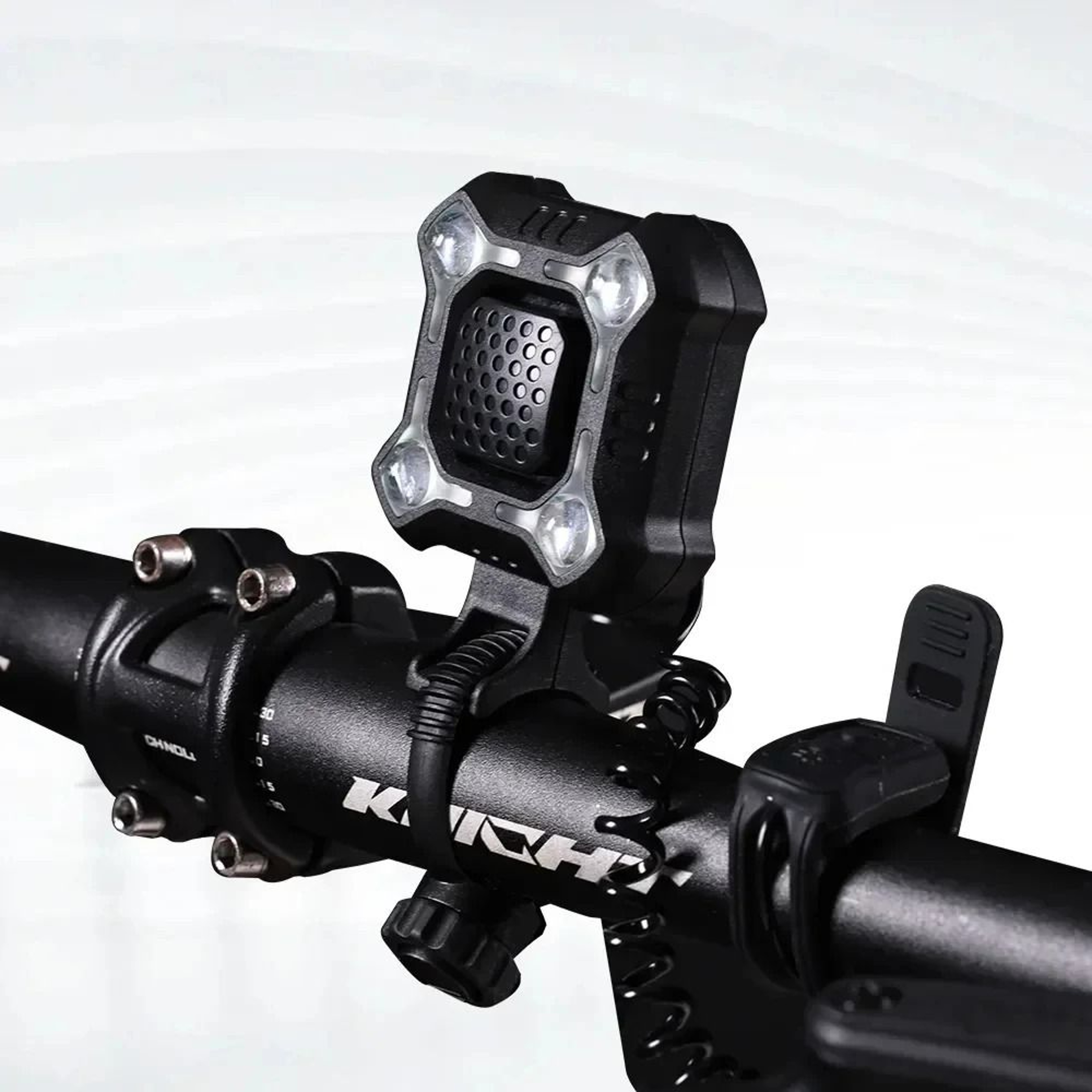 140dB HighIntensity Bicycle Horn  Headlight  USB Rechargeable Safety Alert Device For EBikes  Scoot 5