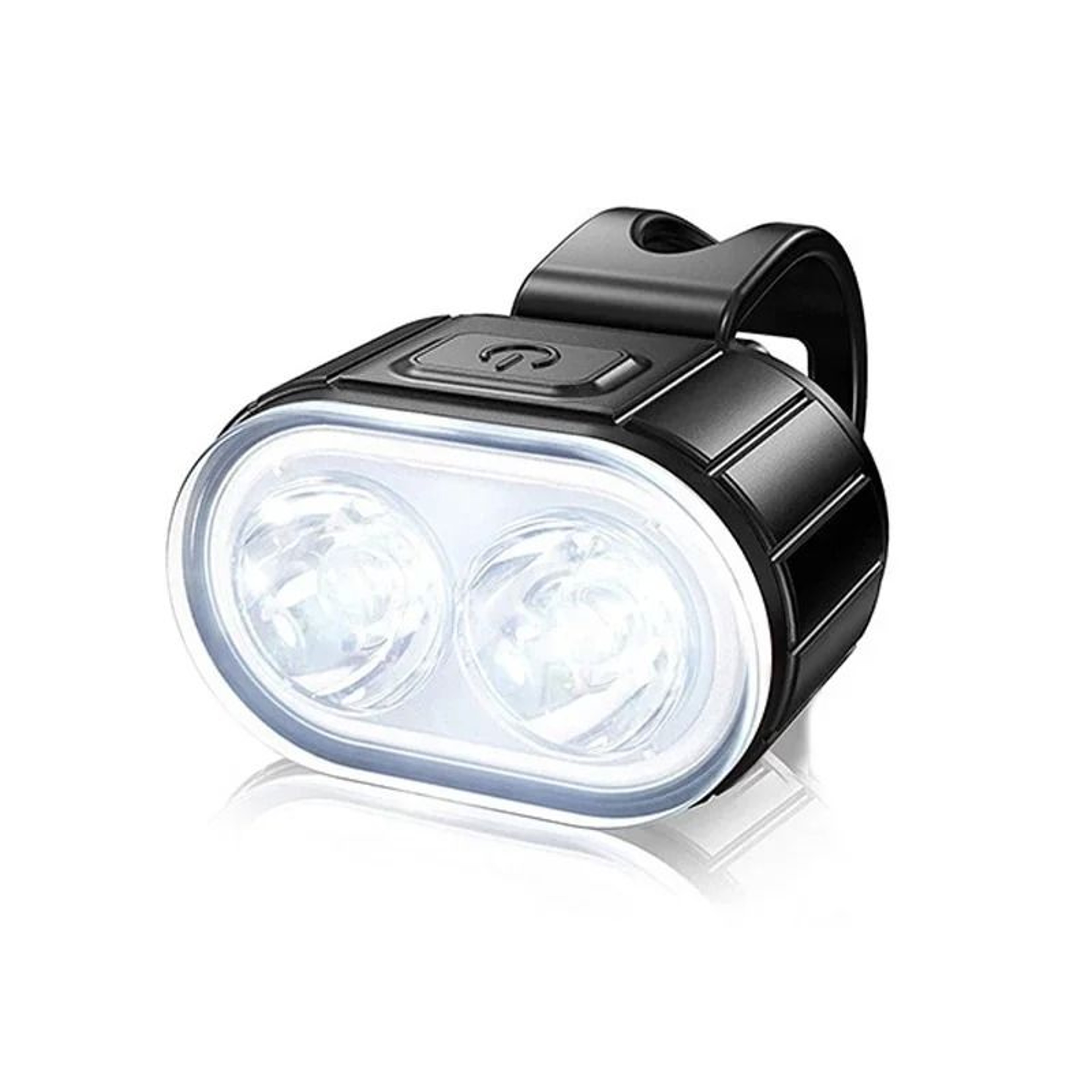 UltraCompact LED Bicycle Light Set  USB Rechargeable Waterproof Safety Warning Headlight  Taillight 6