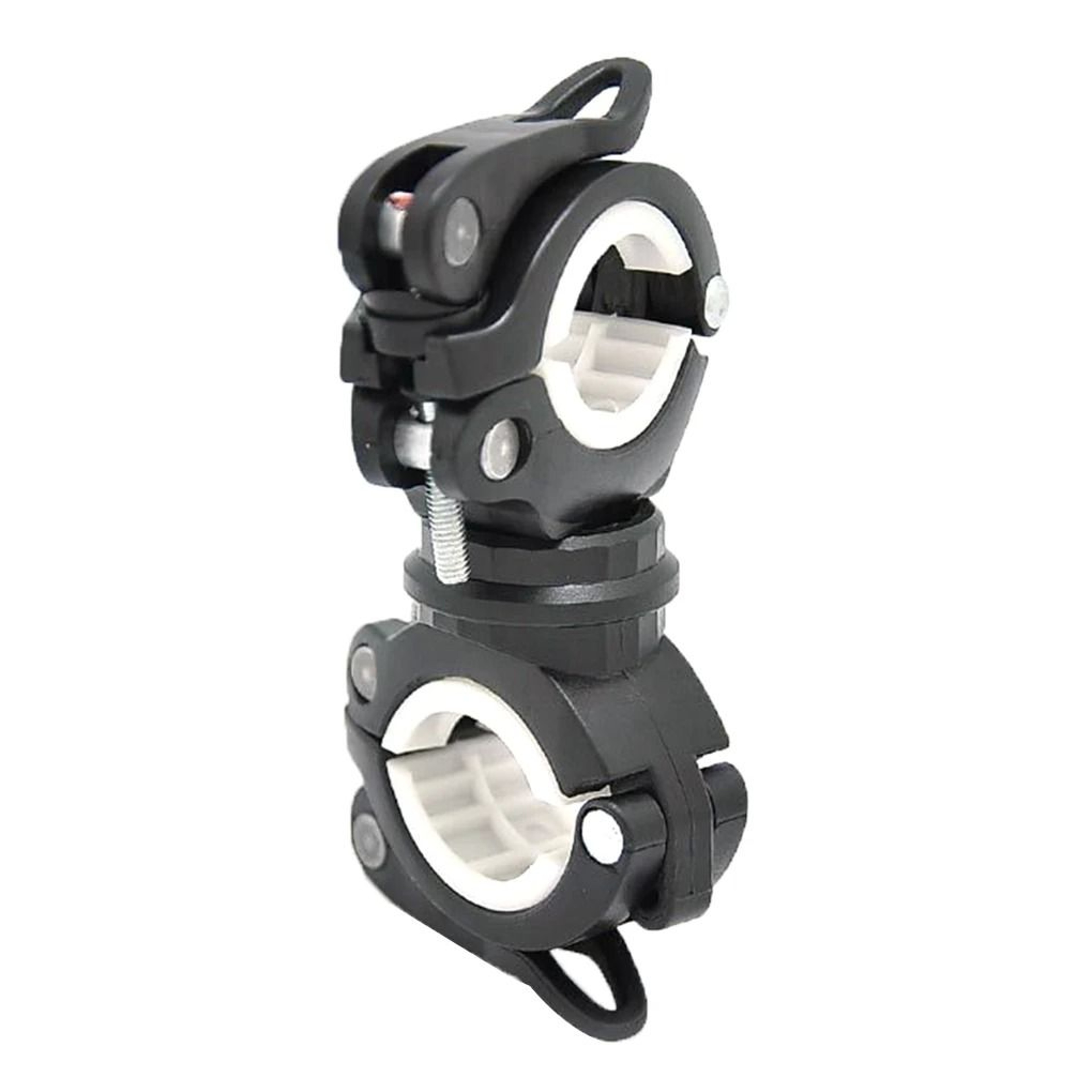 Universal Handlebar Flashlight Mount  HeavyDuty Bicycle  Motorcycle Headlight Holder Fixing Bracket 7
