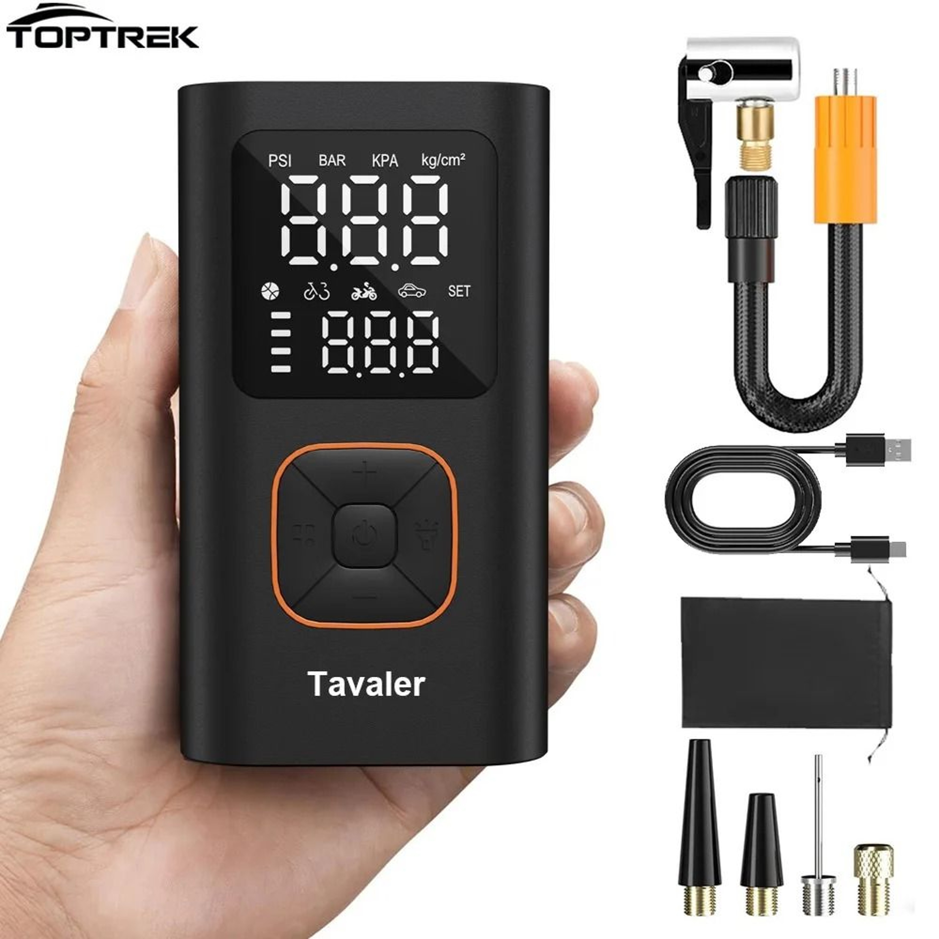 150PSI Portable Tire Inflator Compressor  Wireless Electric Air Injector For Car Motorcycle  Bicycl 5