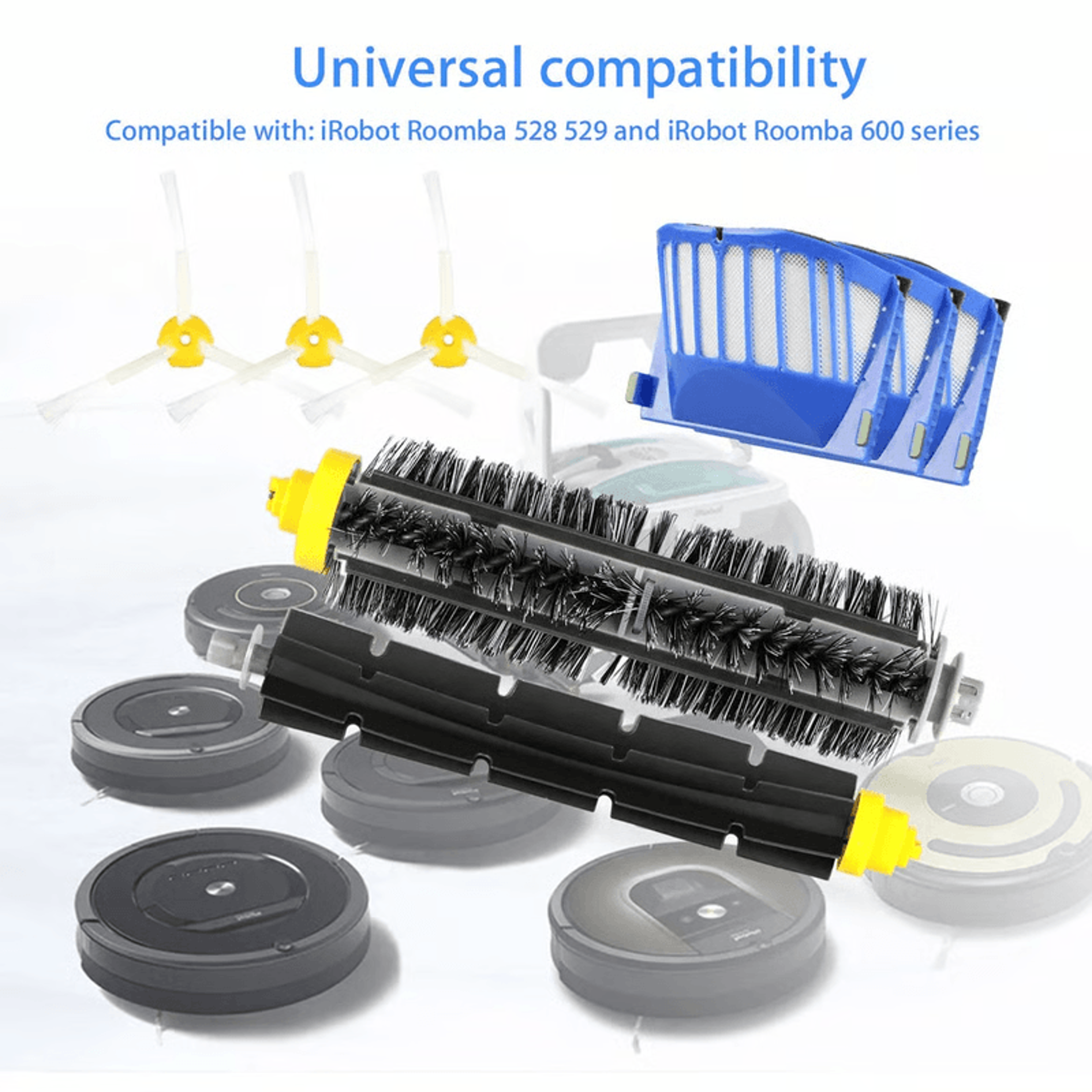 Roomba Replacement Parts Kit For Restored Suction Pickup Power And Cleaner Floors 6