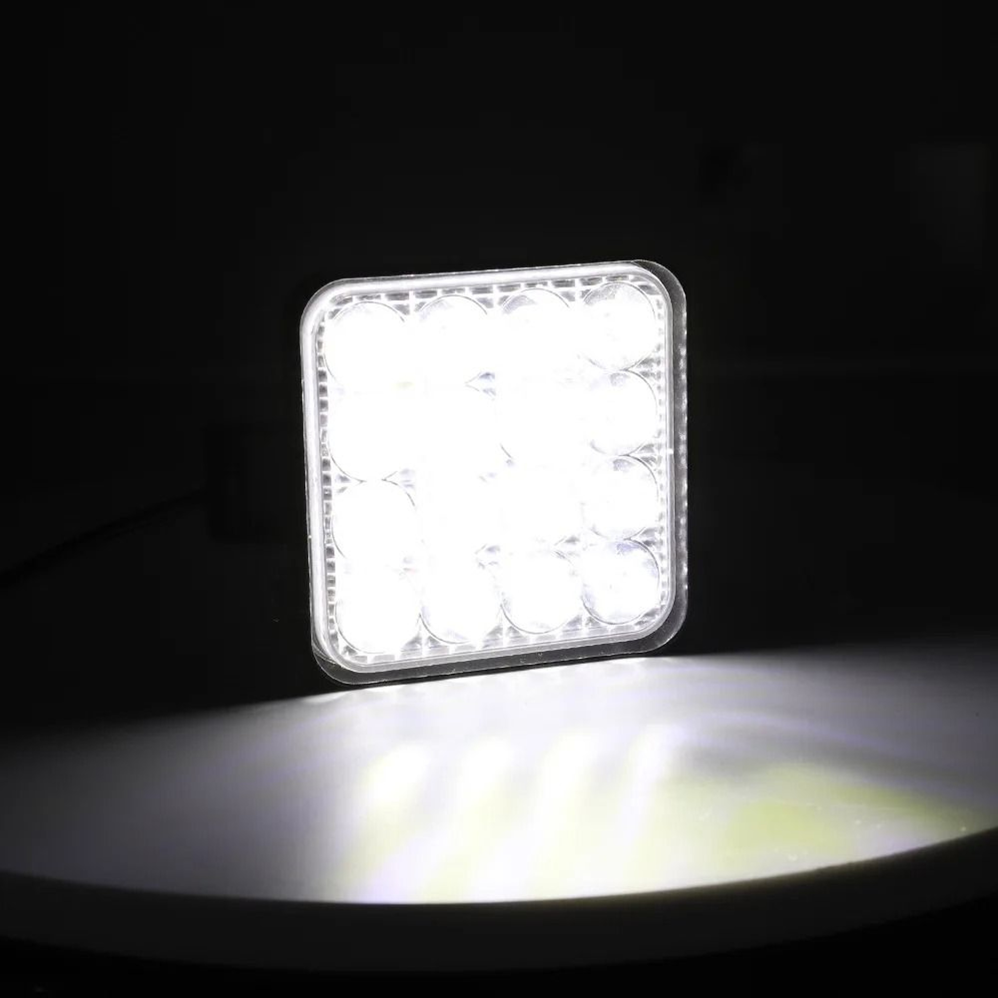 48W HighIntensity Mini LED Work Light  IP65 Waterproof Spotlight For OffRoad Jeep  Truck 2