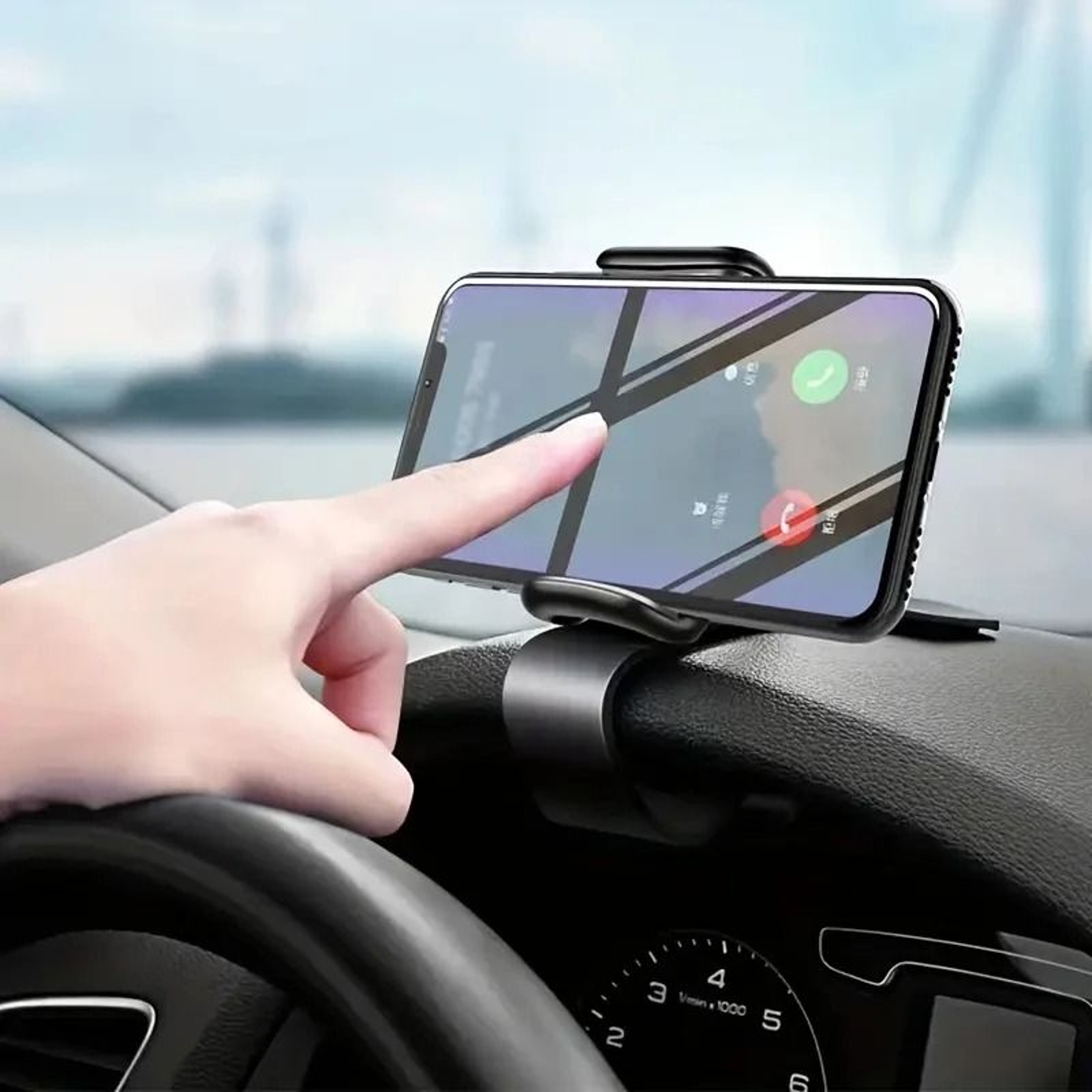 Universal Car Dashboard Easy Clip Mount  MultiFunctional GPS Navigation Stand  Dashboard Bracket 2