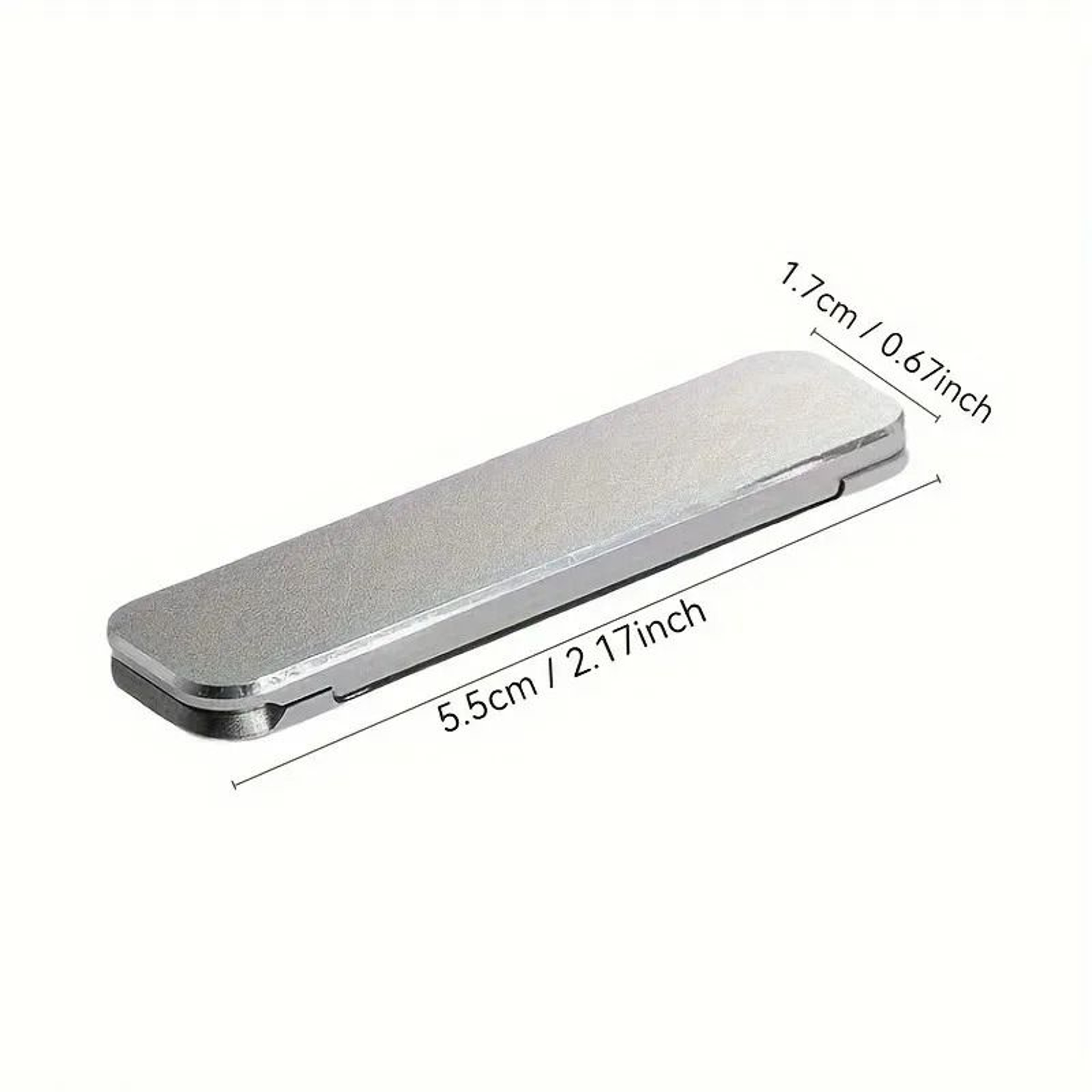 Mini Invisible Adhesive Phone Kickstand  UltraSlim Foldable Metal Bracket  Portable Smartphone Supp 2