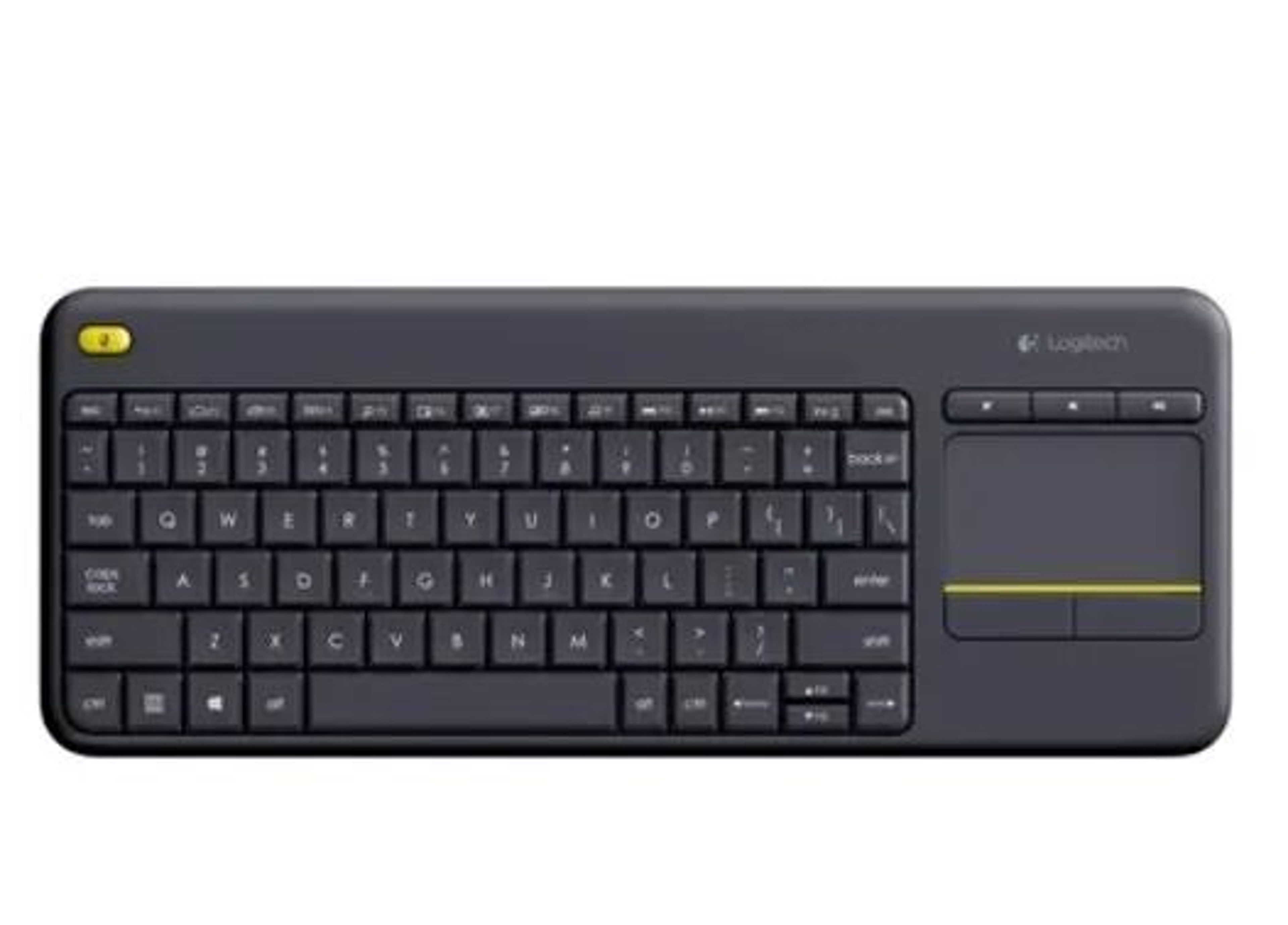 Logitech K400 Plus Wireless Touch Keyboard  Integrated Touchpad For Android Smart TV  Laptops 6