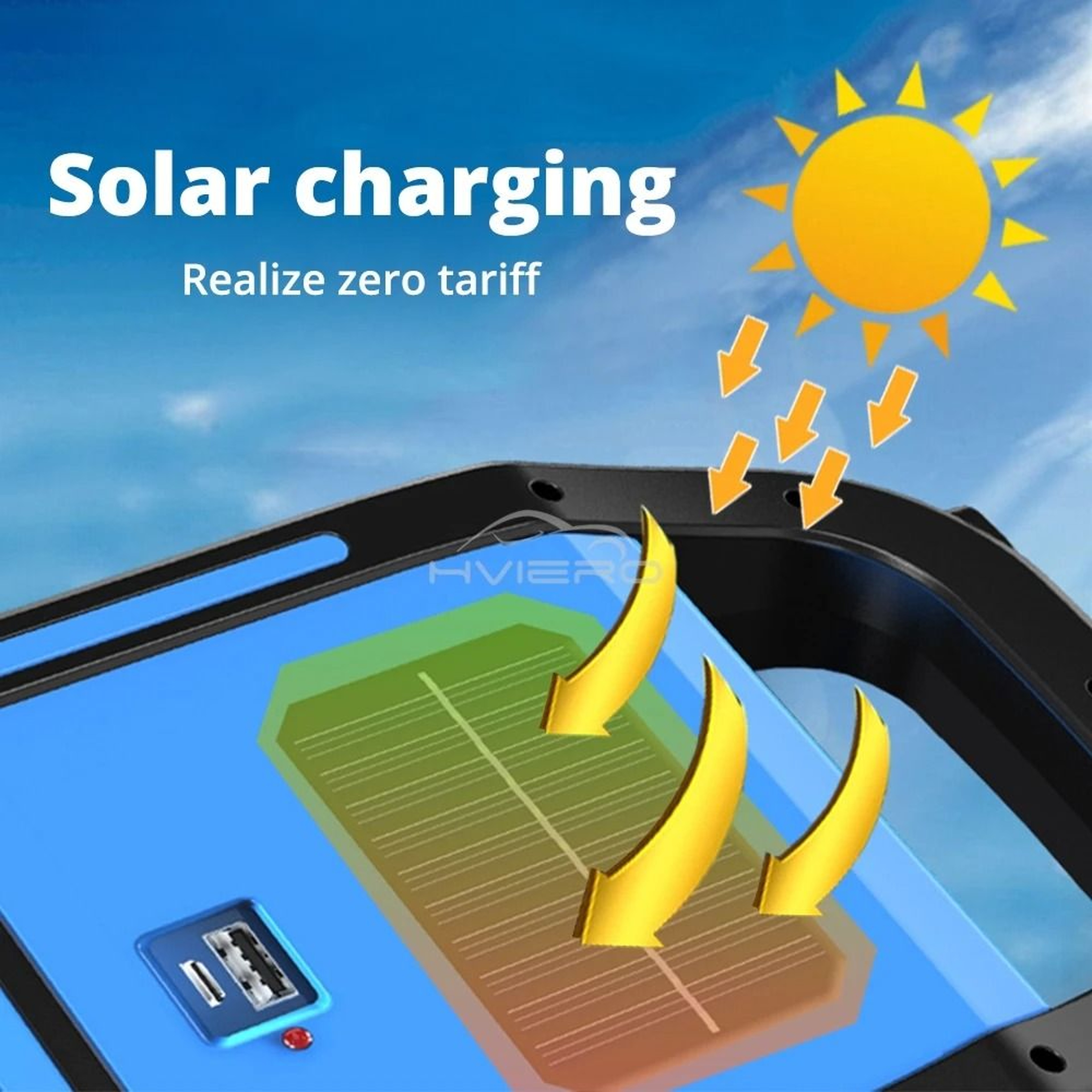 3in1 Solar  USB Rechargeable COB Camping Lantern  Emergency Flashlight  Power Bank For Devices 4