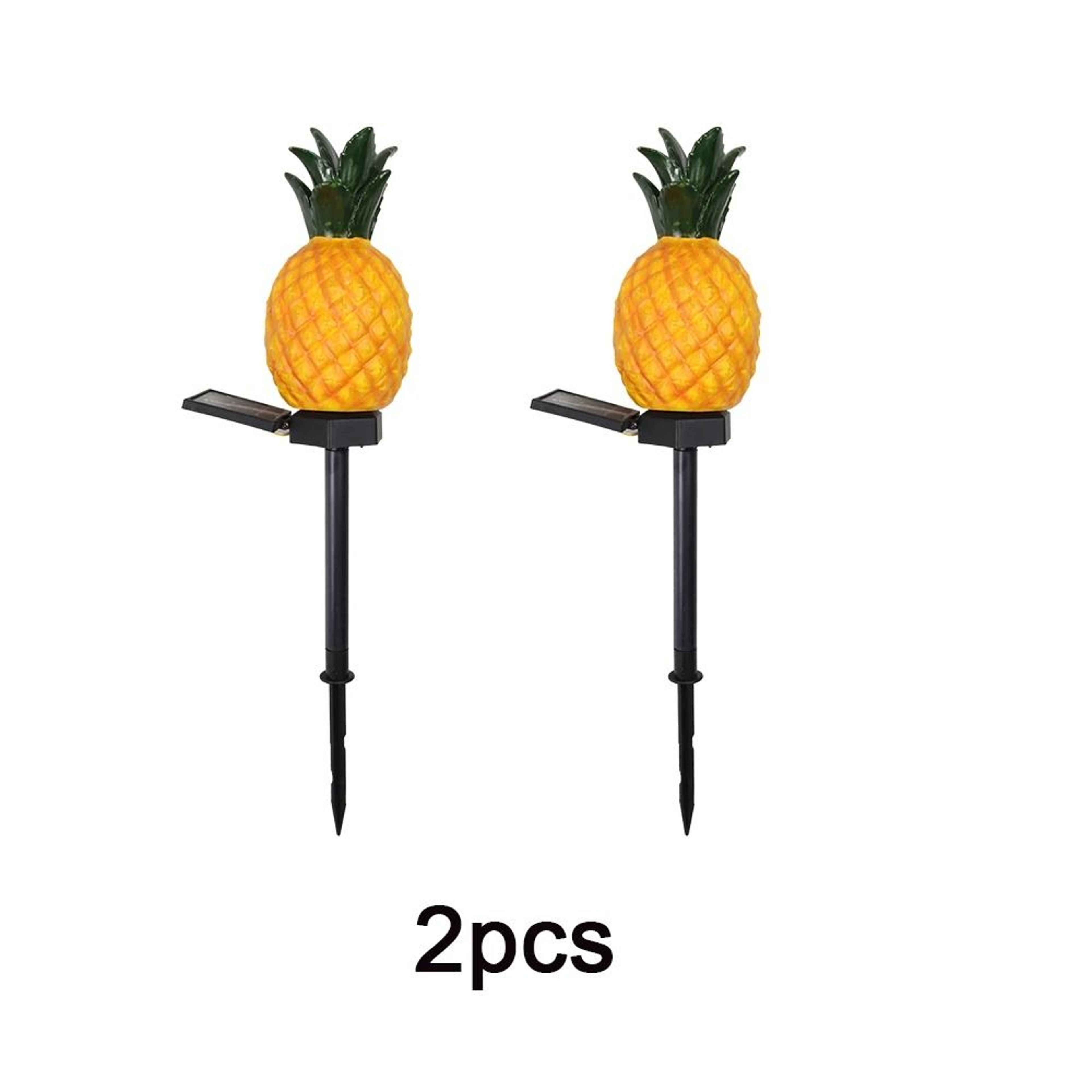 LED Solar Pineapple Yard Lamp  Waterproof Simulation Landscape Stake Light For Garden  Lawn 7