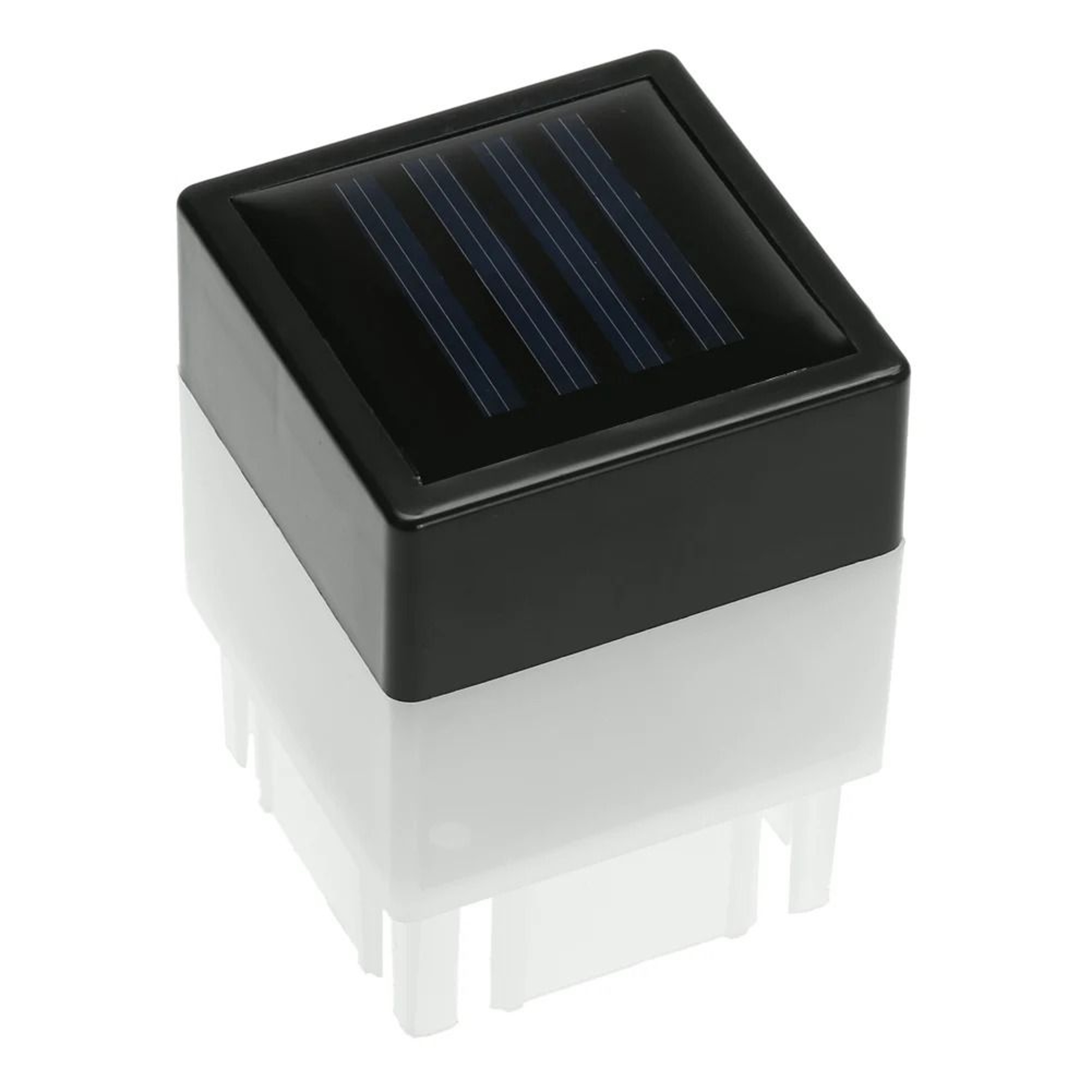 LED Solar Column Head Light  Outdoor Powered Pillar Lamp For Fence  Gate Post Decor 1