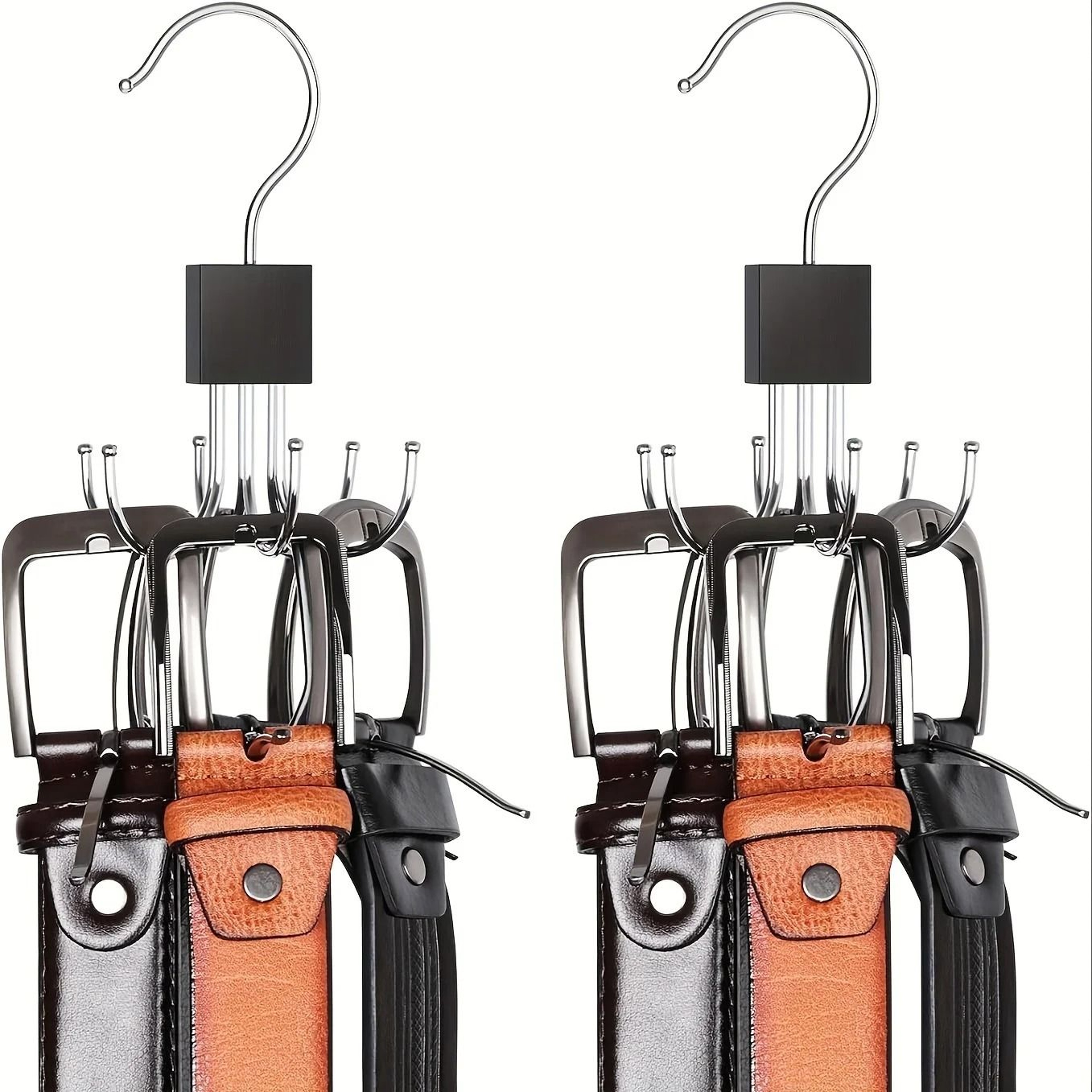 Multifunctional 360 Swivel Bag  Tie Organizer  HeavyDuty MultiClaw Metal Storage Hook With Durable  0