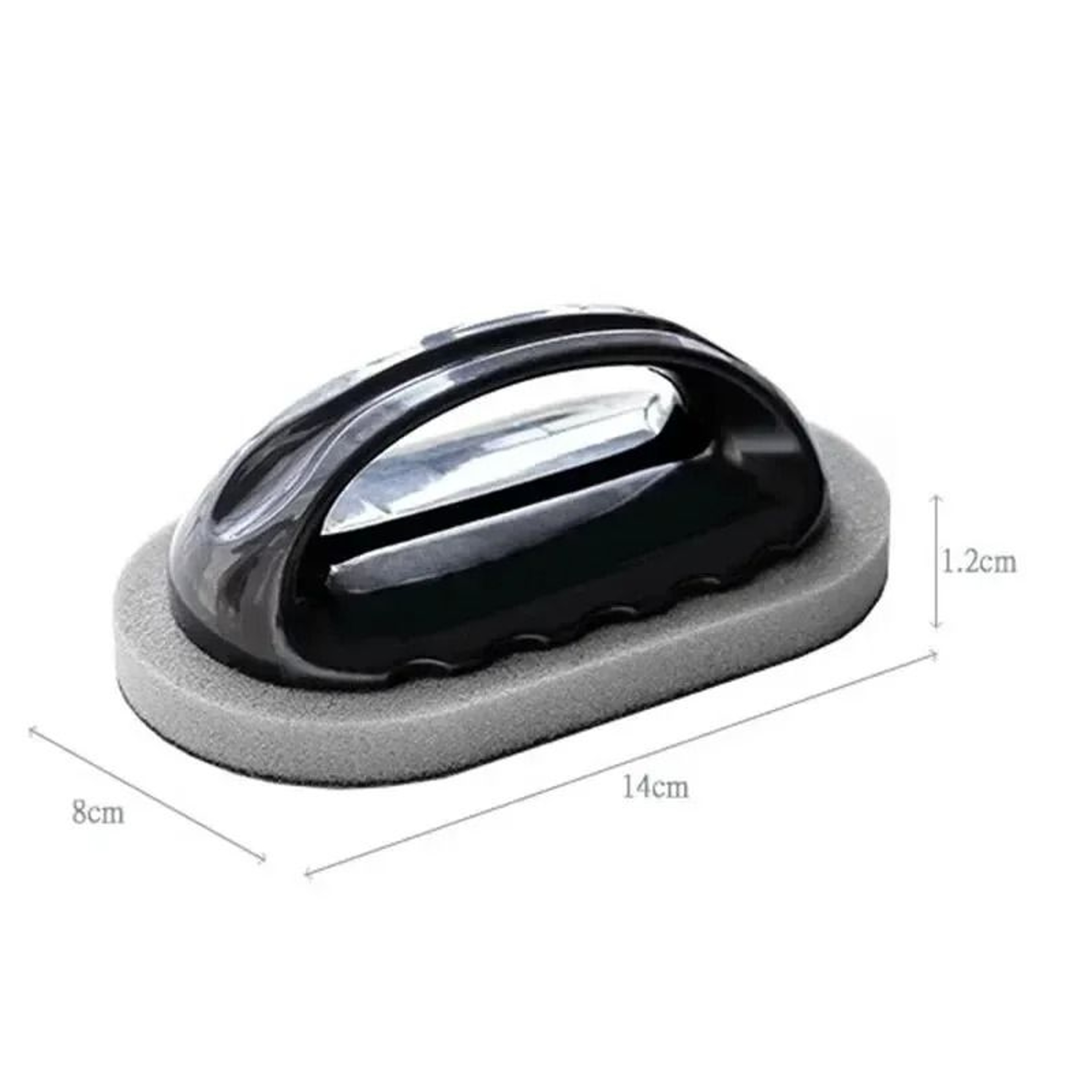 Reusable Emery Magic Sponge  HeavyDuty Kitchen Pot Brush With Handle For Decontamination  Easy Clea 4