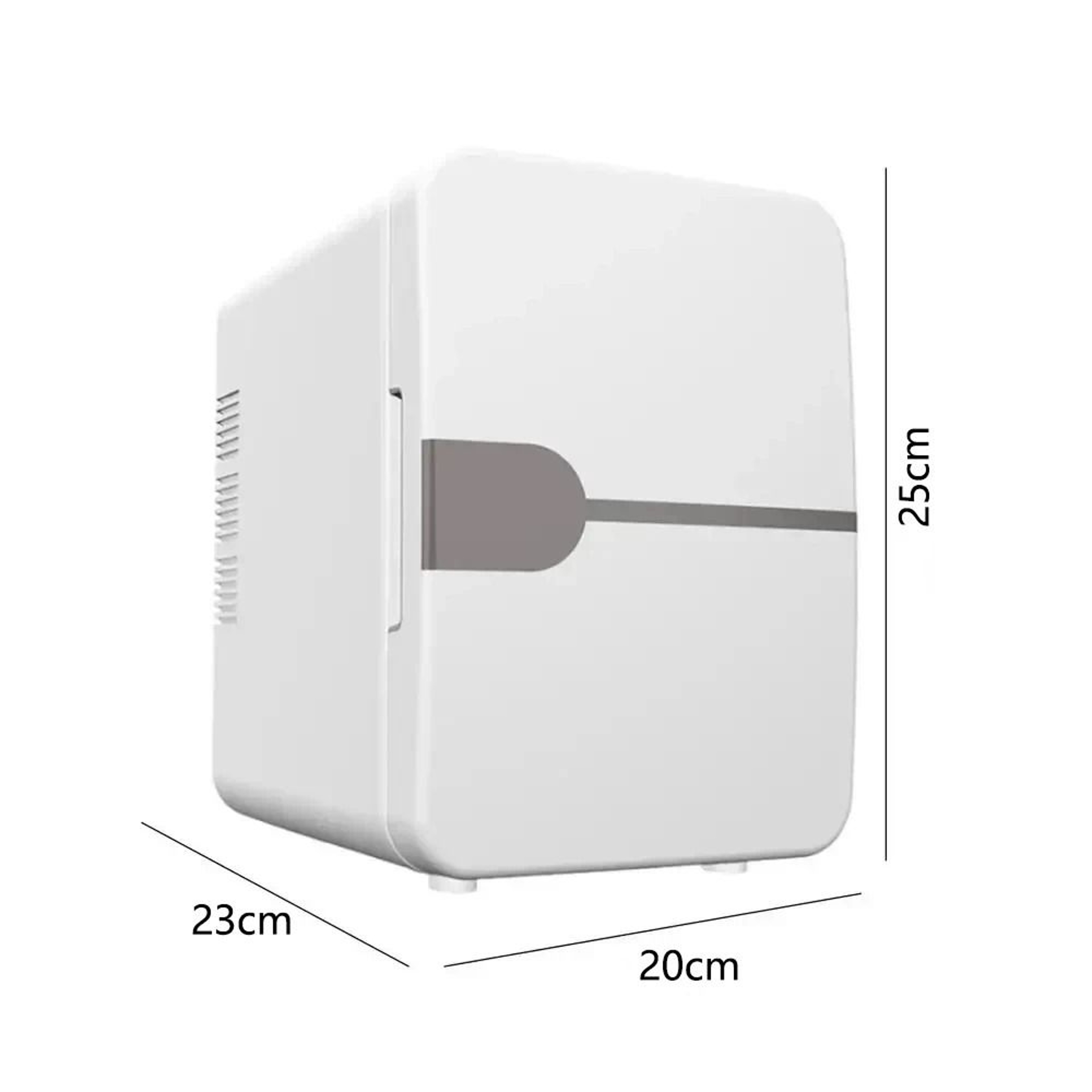 6L Car Mini Fridge  Beauty Refrigerator  Portable Semiconductor Skincare  Makeup CoolerHeater 7