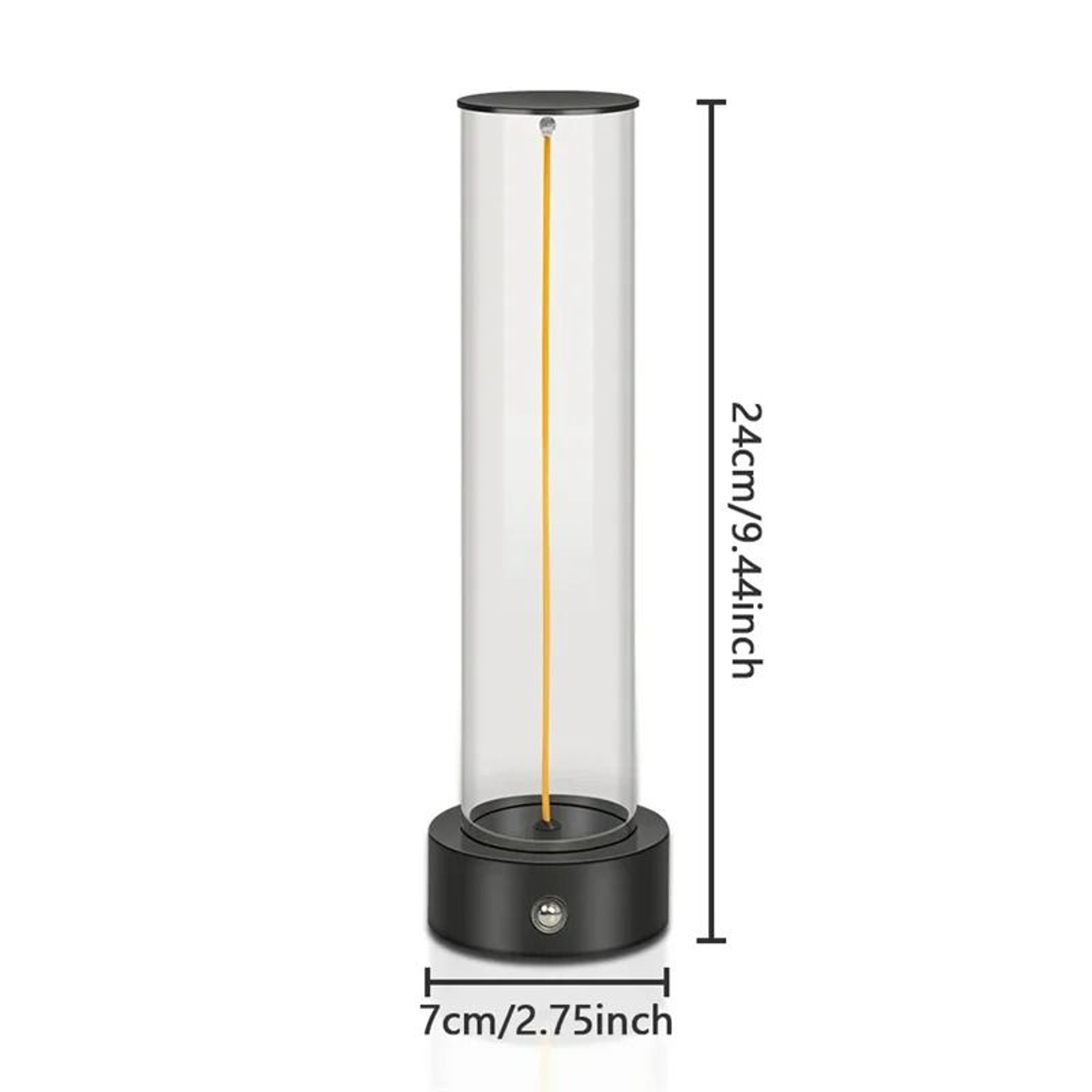 Minimalist Magnetic Cordless Desk Lamp Touch Control USB Rechargeable Nightstand Light 8