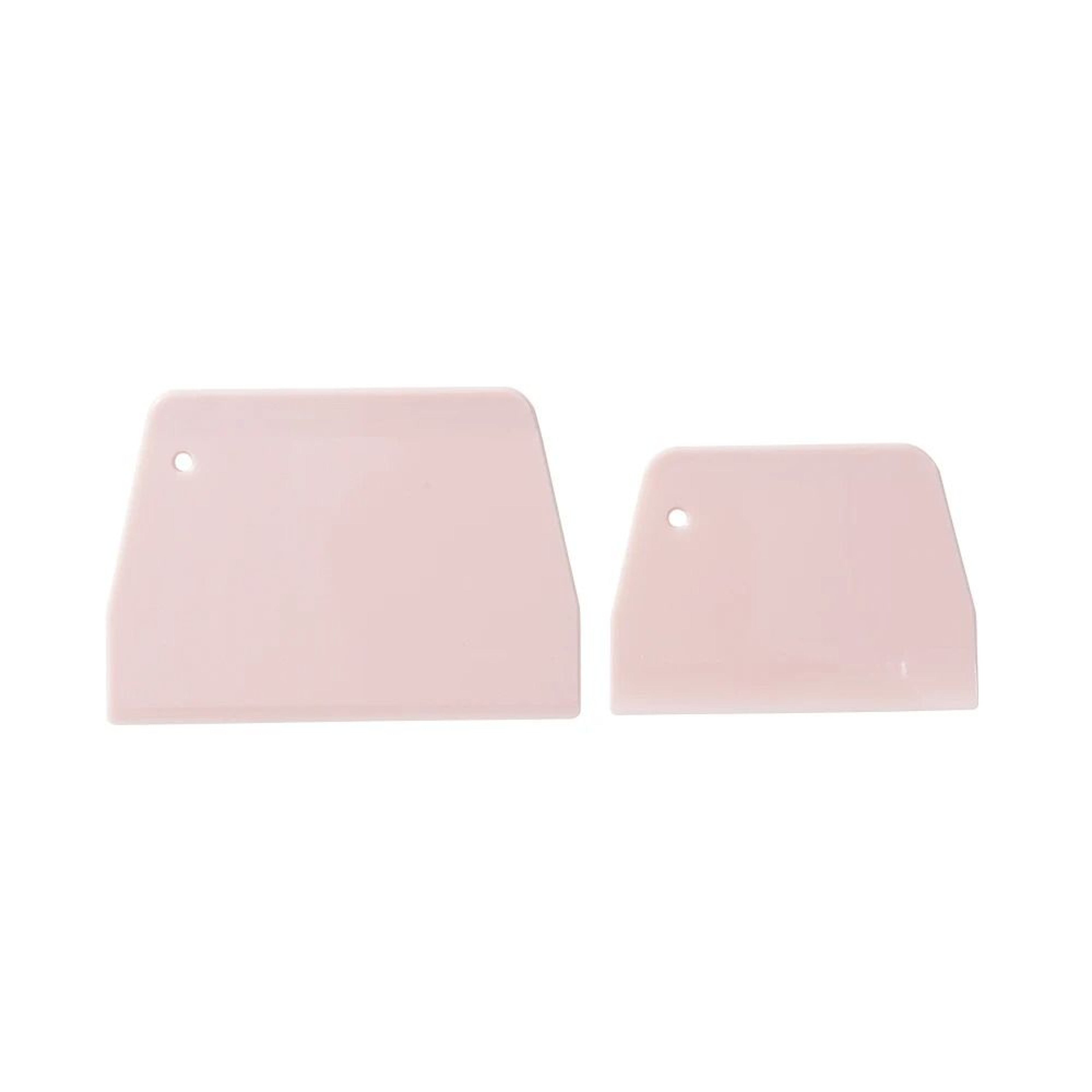 2Piece Plastic Cake Cream Spatula And Dough Scraper Set Durable Baking Tools For Kitchen 7