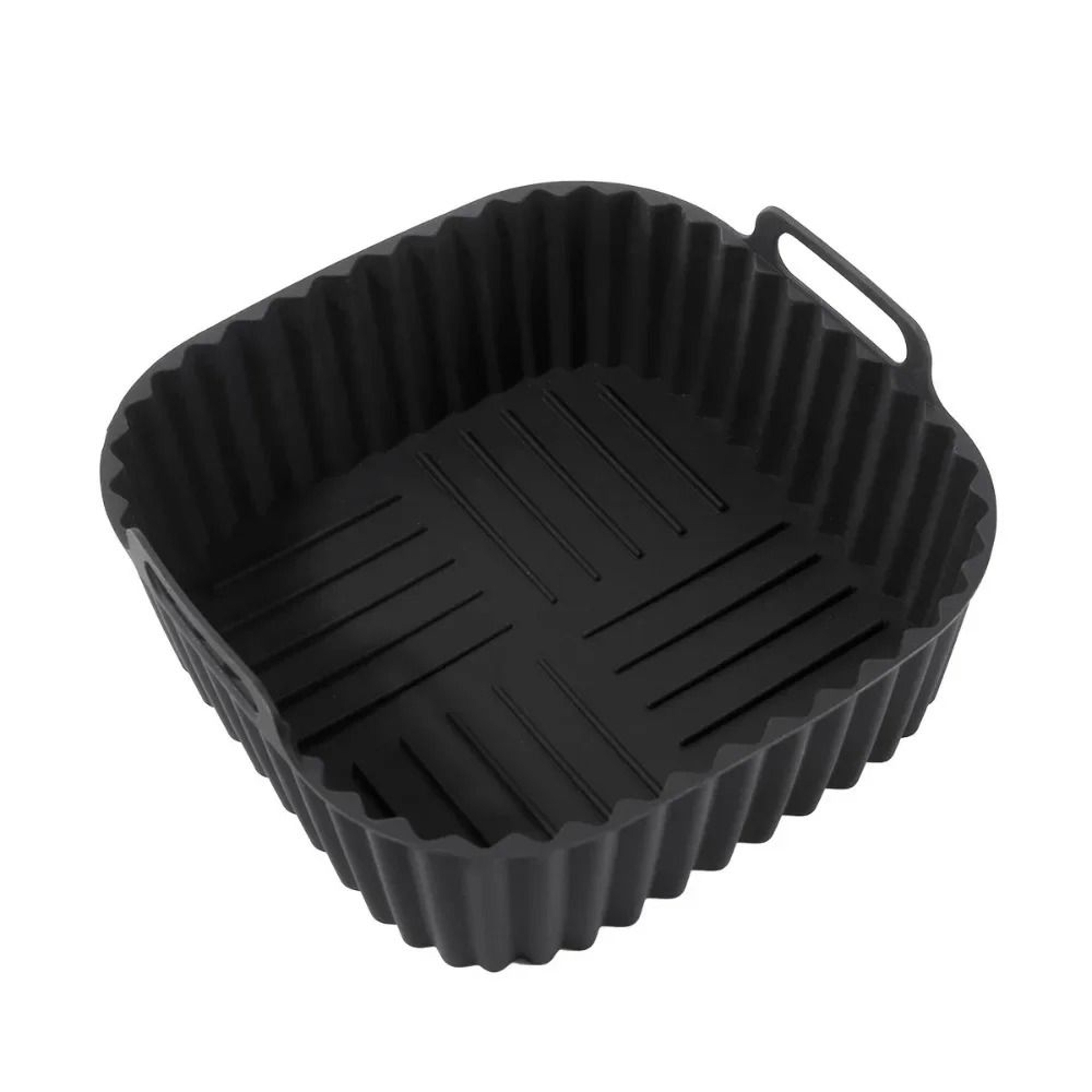 Reusable Square Silicone Air Fryer Liners For 47QT Baskets NonStick Heat Resistant Baking Mat 6