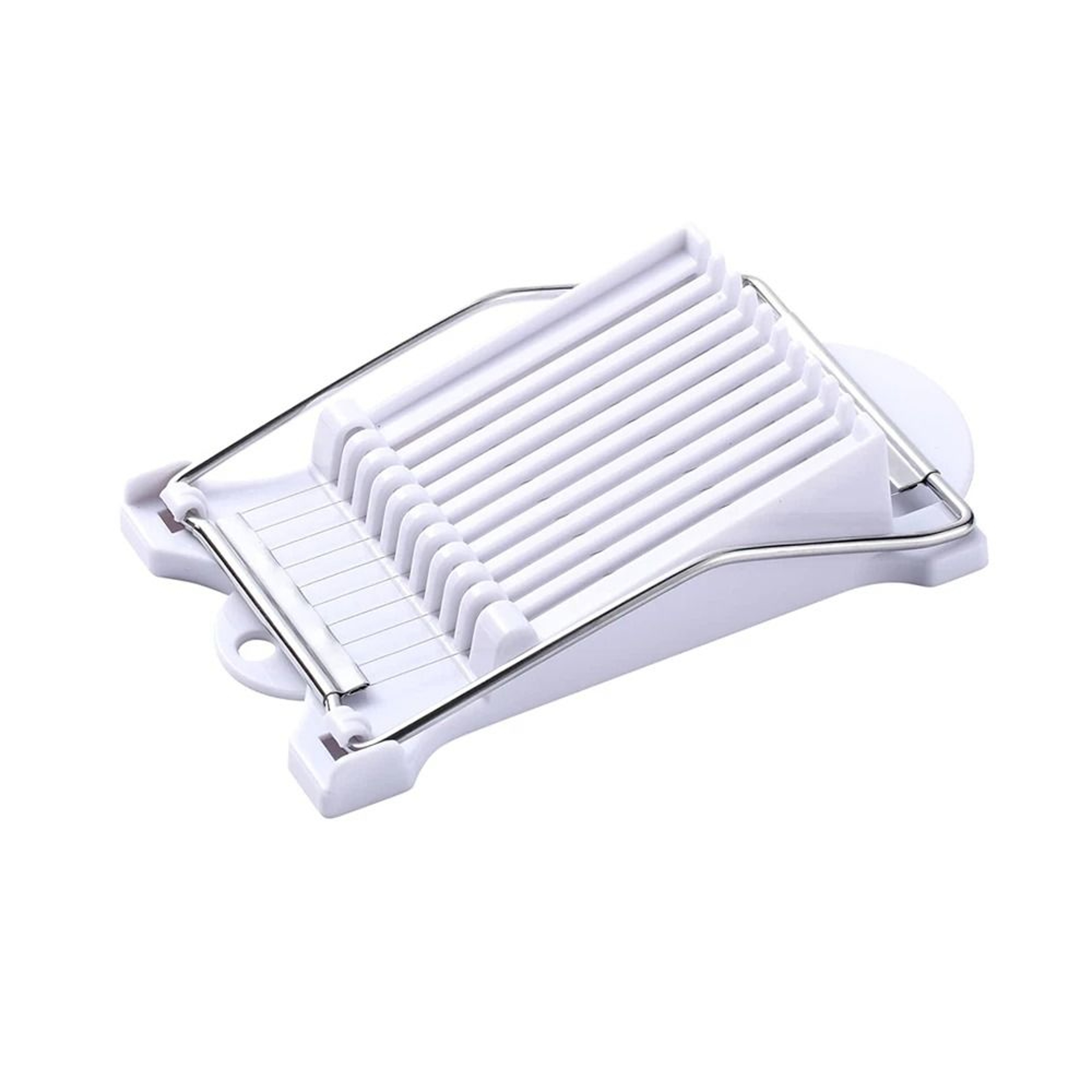 Stainless Steel MultiFunction Luncheon Meat And Egg Slicer With Precision Wire System 8