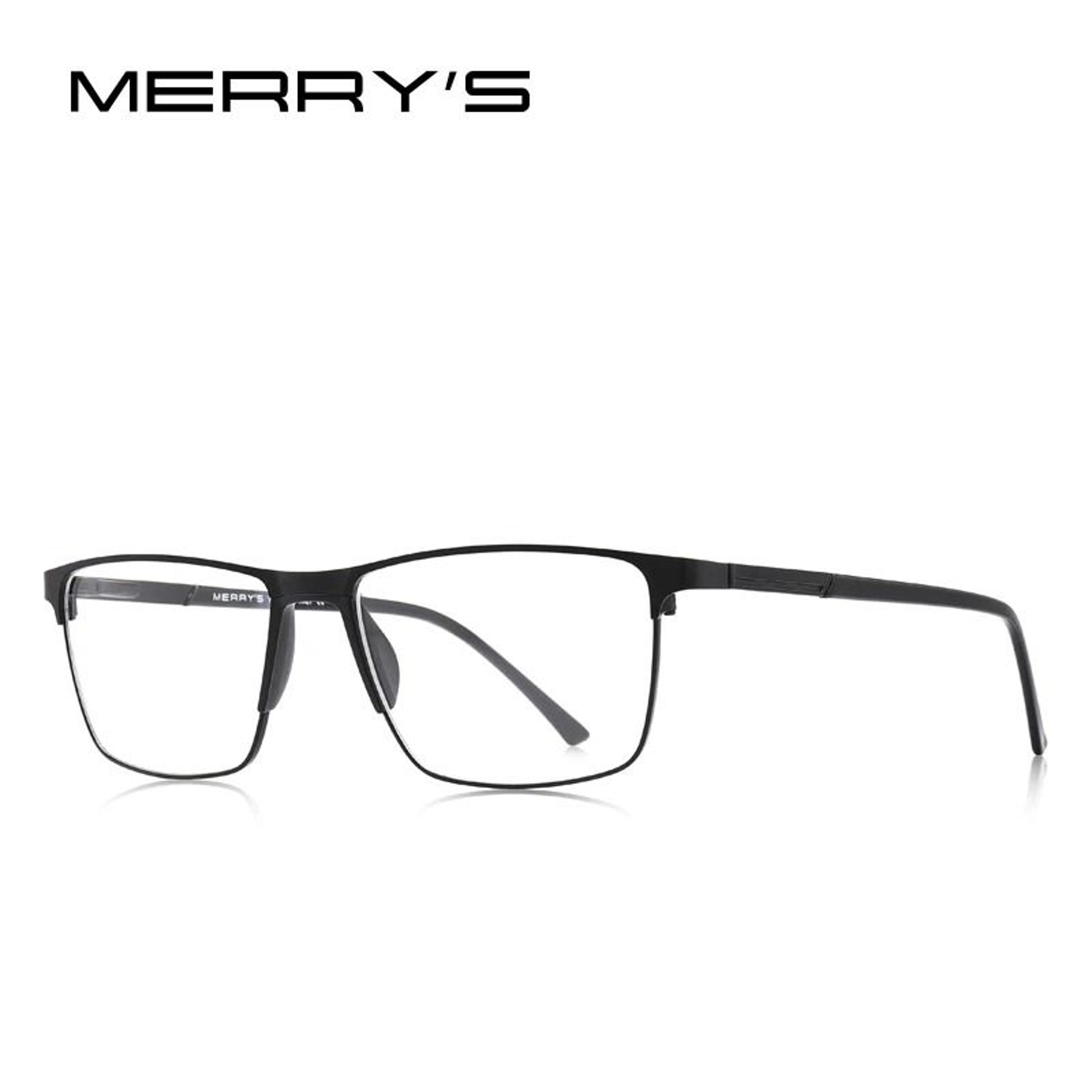 MERRYS DESIGN Mens Titanium Alloy Ultralight Square Optical Frames 7