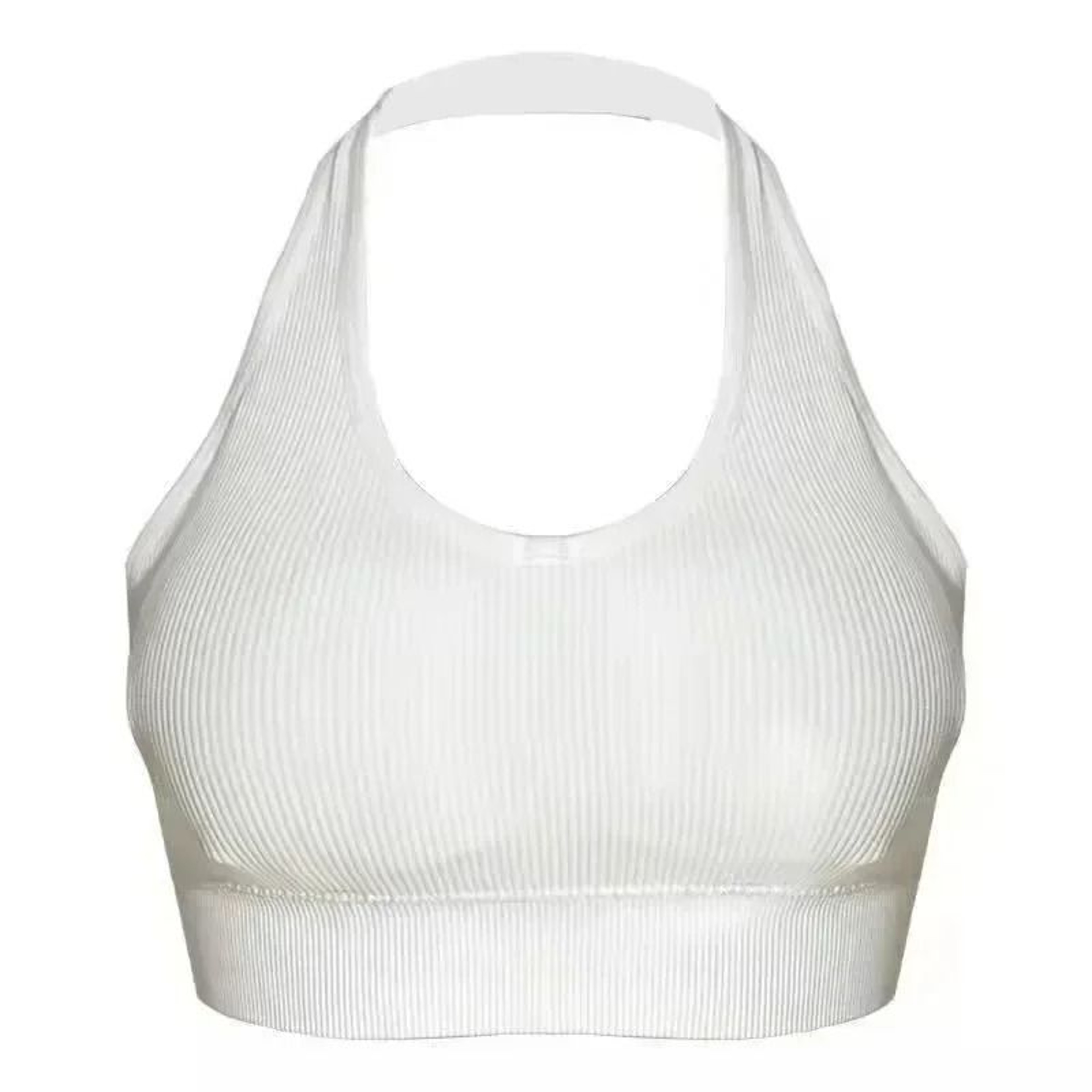 Sexy Halter Backless Camisole  Soft WireFree Sport Bra  Crop Top 8