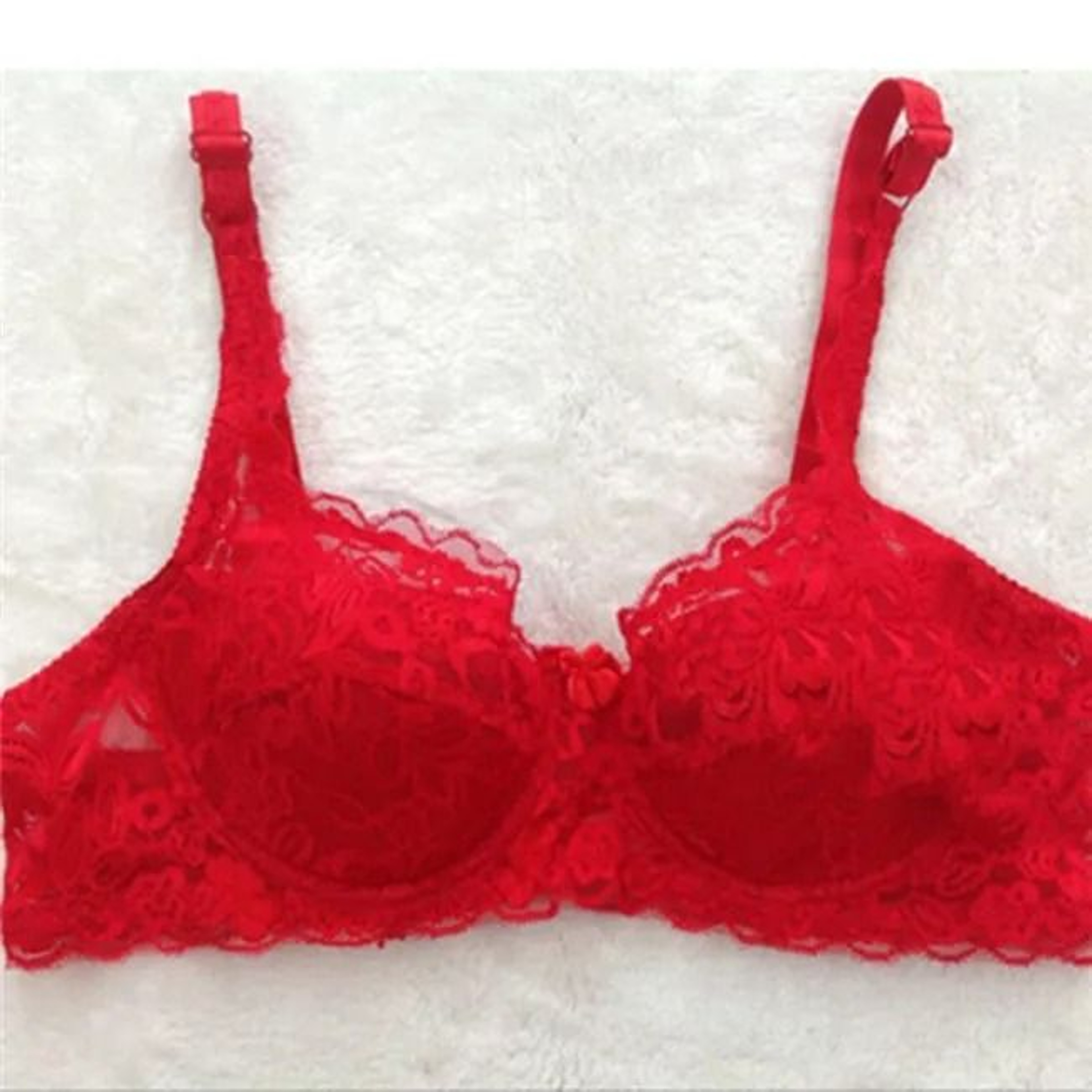 Elegant Lace FullCup PushUp Bra  Summer Thin Breathable Underwire Lingerie 12