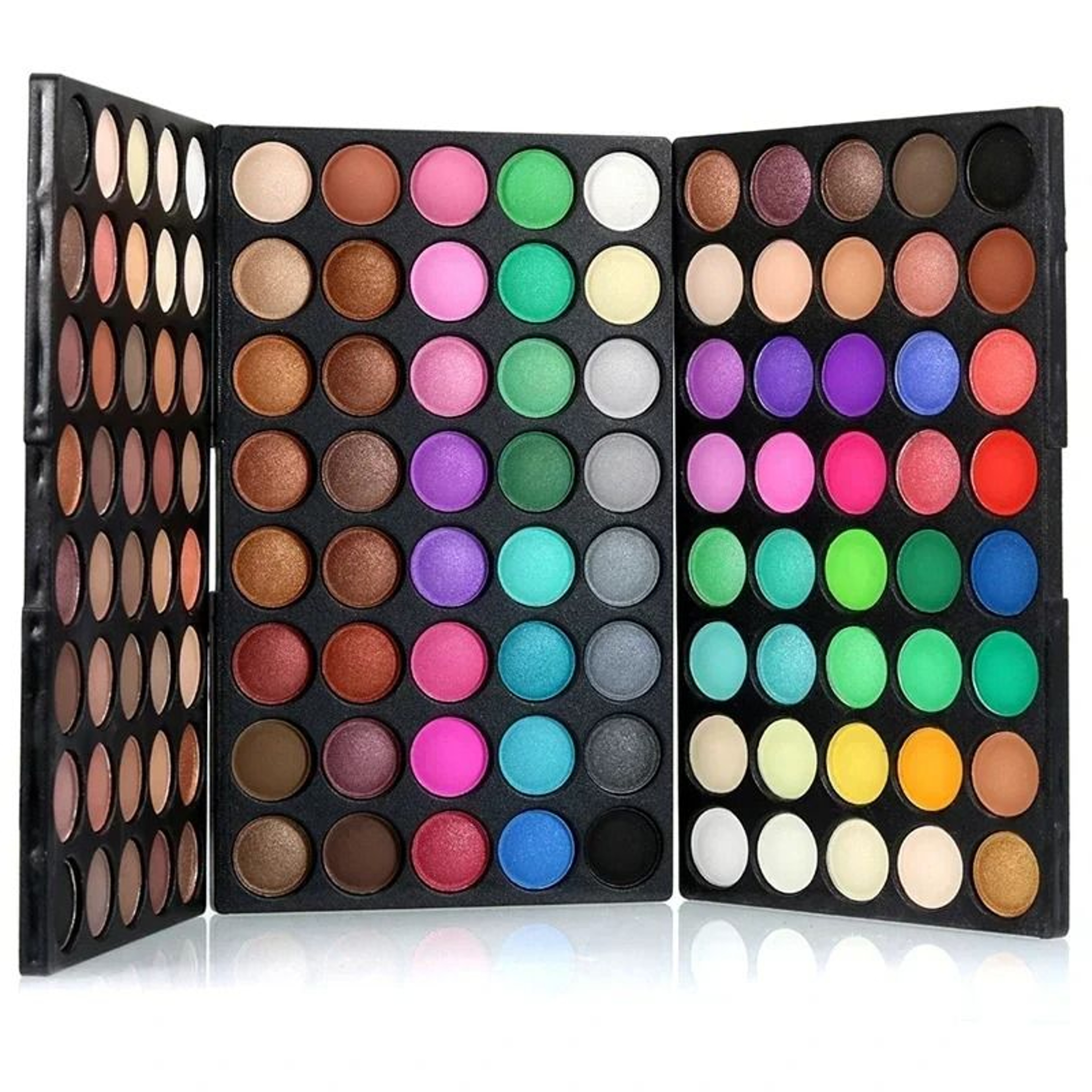 Master 120Color Glitter  Matte Eyeshadow Palette  Professional Nude  Shine Kit 1