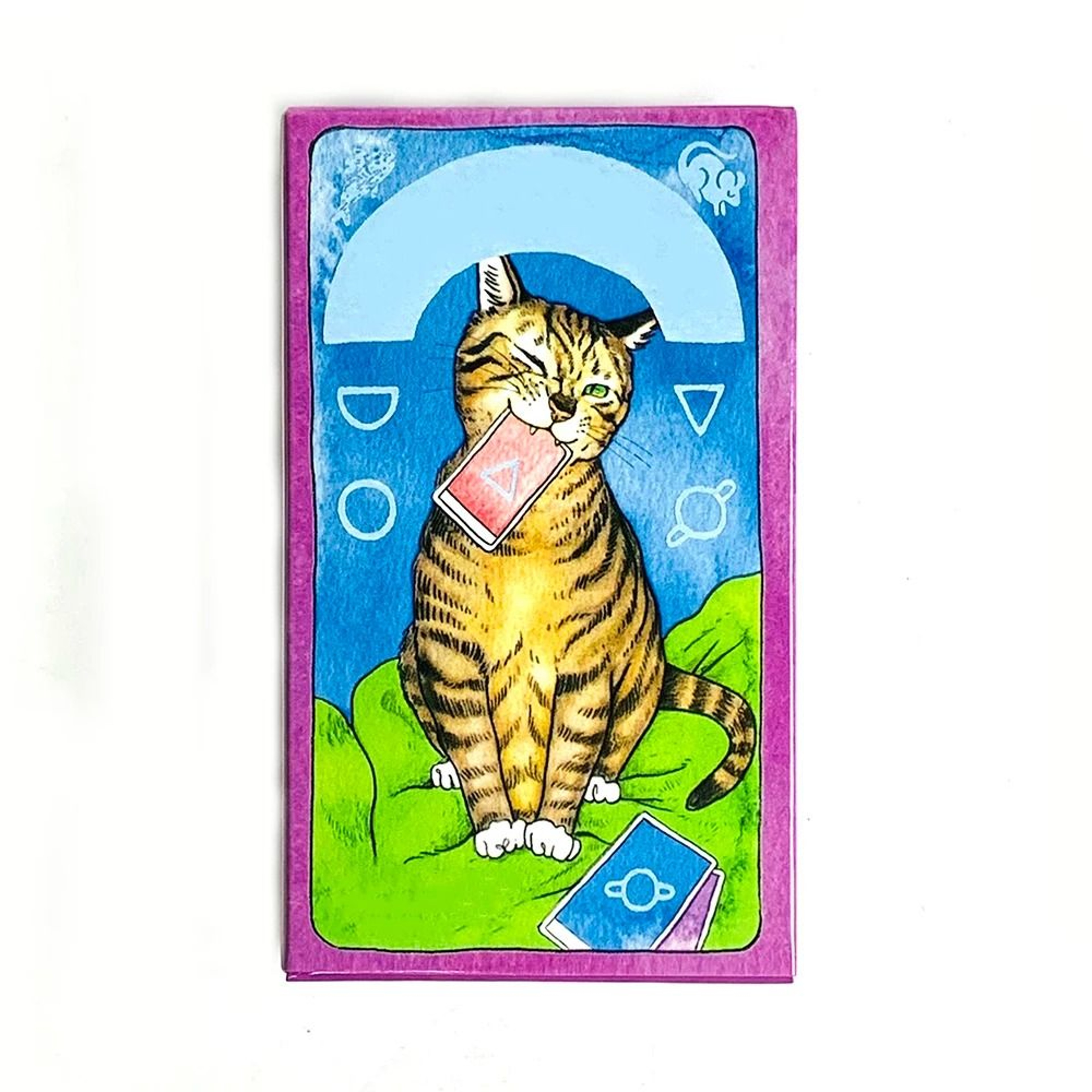 78PCS Cute Cat Tarot Deck  English Edition Divination Oracle Cards For Gifts  Board Games 1