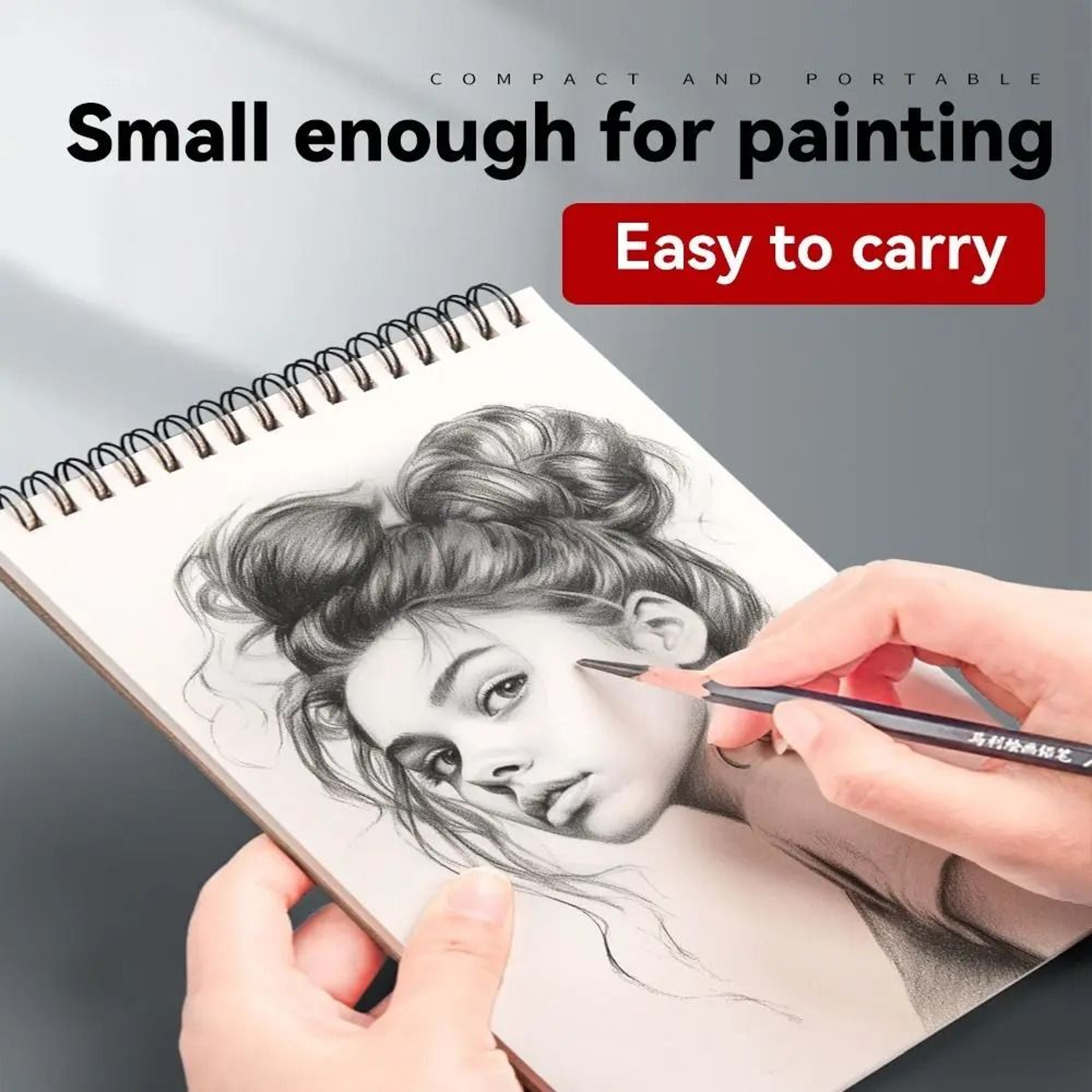 SpiralBound Artist Sketchbook  EcoFriendly Thick AcidFree Paper For Sketching  Oil Painting 2