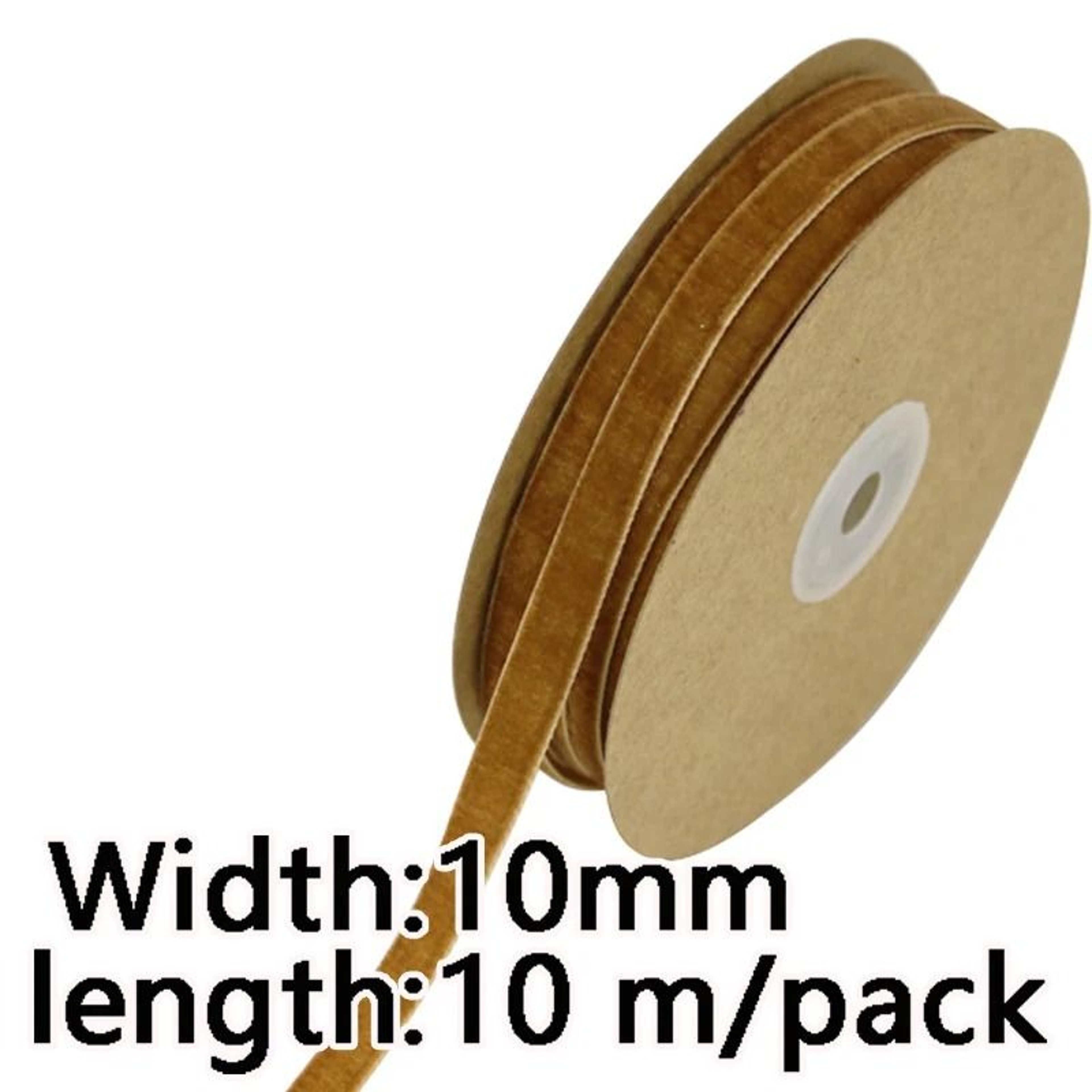 10Meter Velvet Ribbon Roll  Professional 039 In Christmas Lace  Gift Wrapping Decoration 16