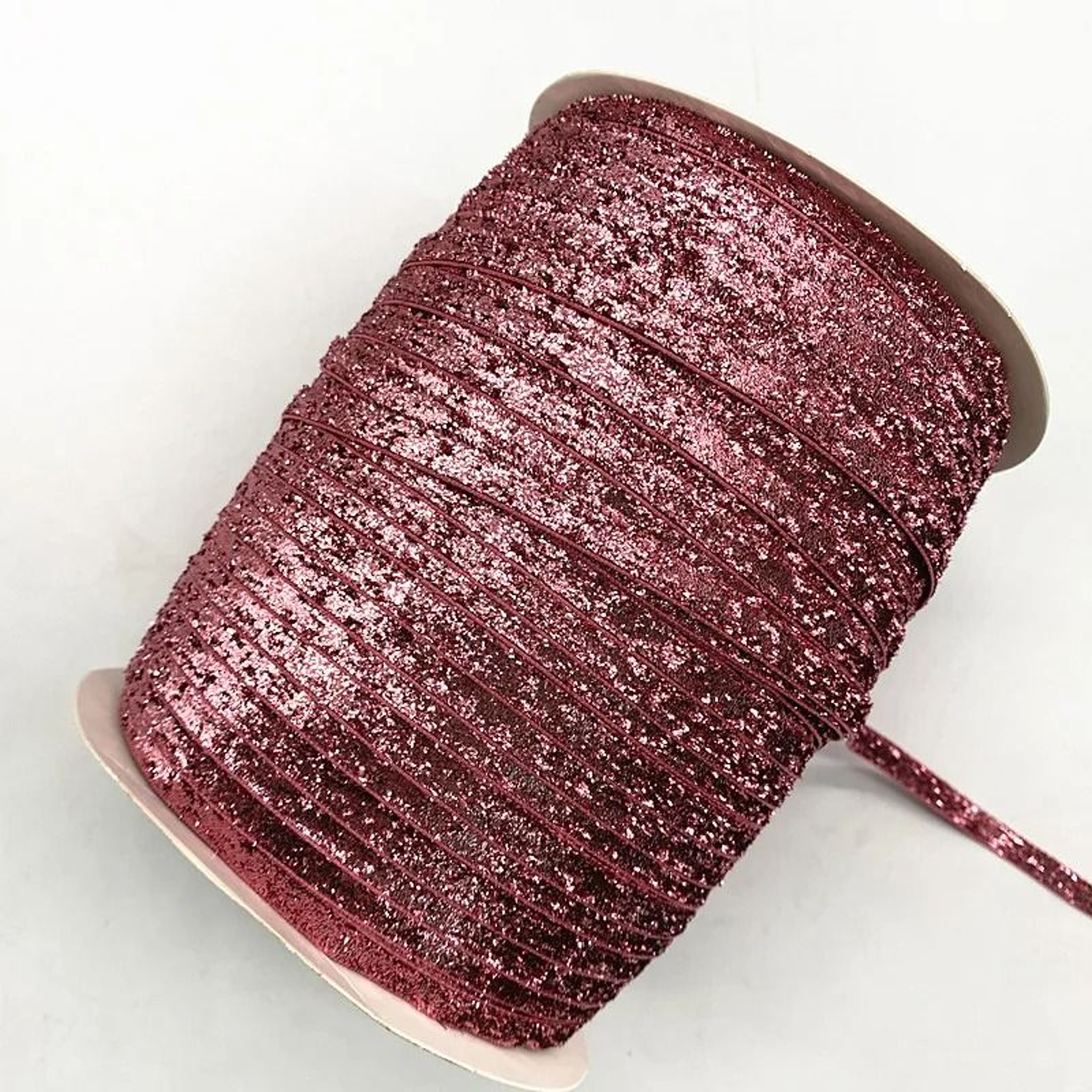6mm Glitter Velvet Ribbon  Professional SingleFace NonElastic Headband  Bow Decoration 23