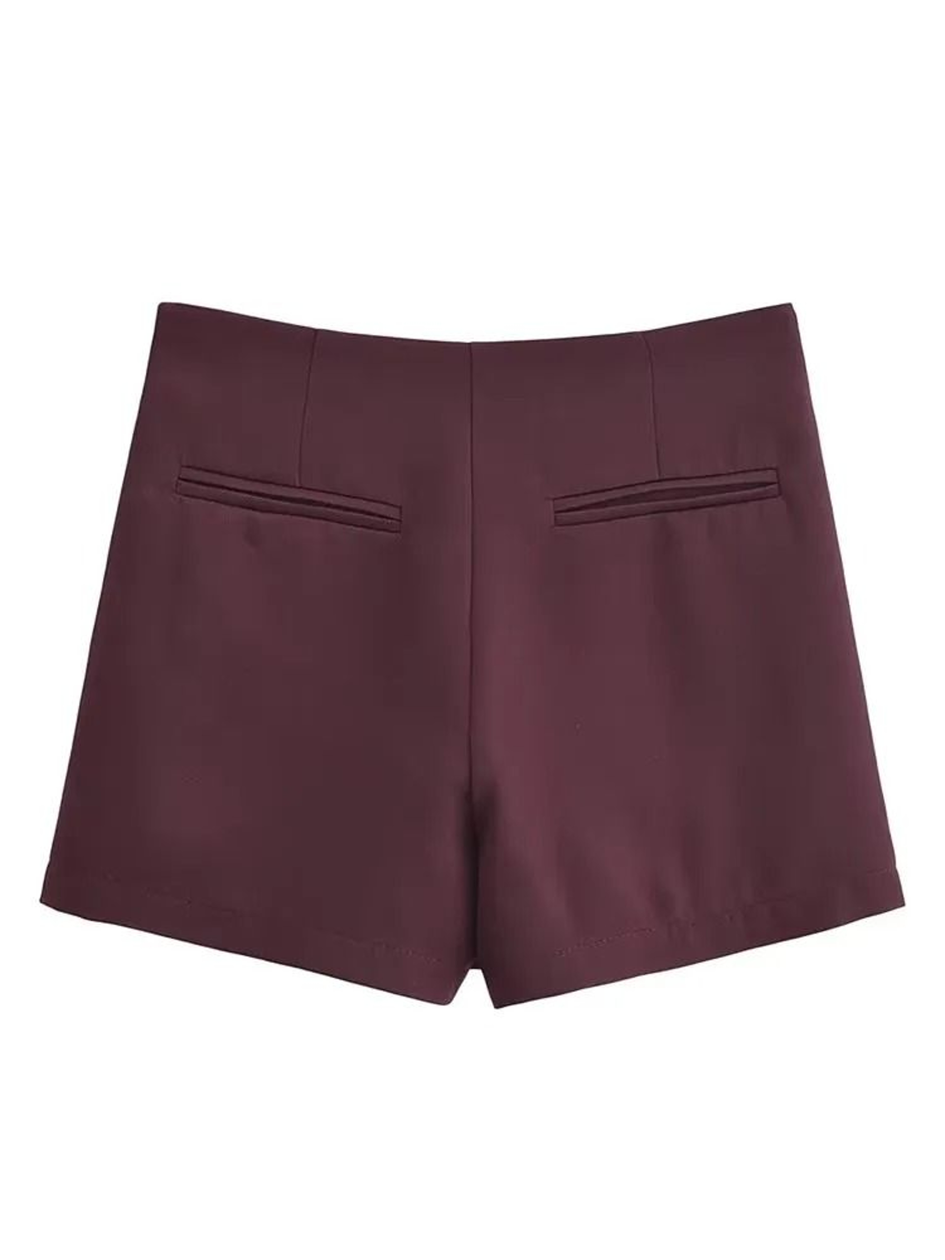TFMLN New Spring Solid Skort  Womens Fashion SideZipper Mini ShortsSkirt System 3