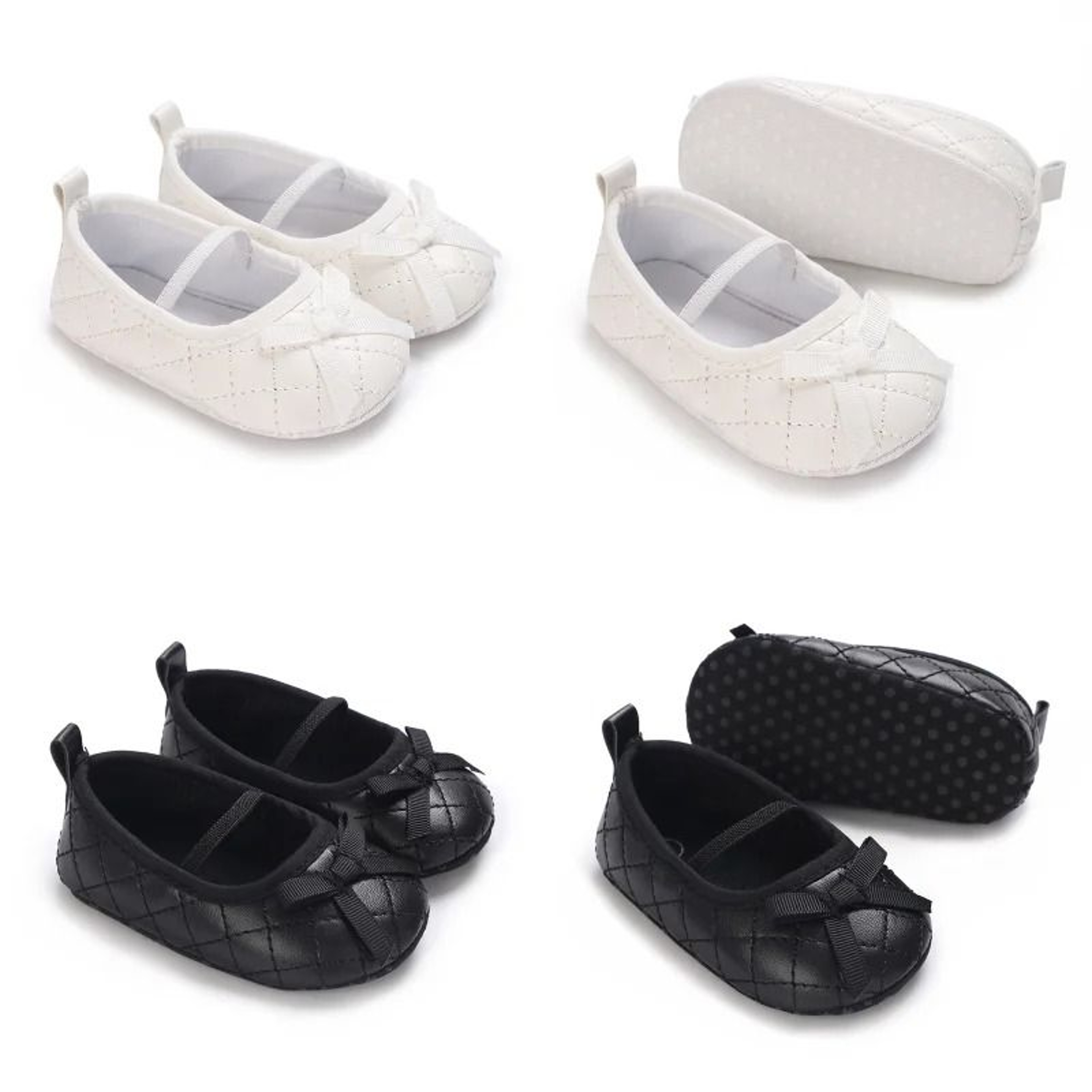 Newborn Baby Mary Jane Ballet Flats  Classic Fashion NonSlip SoftSole Preschool Footwear 1
