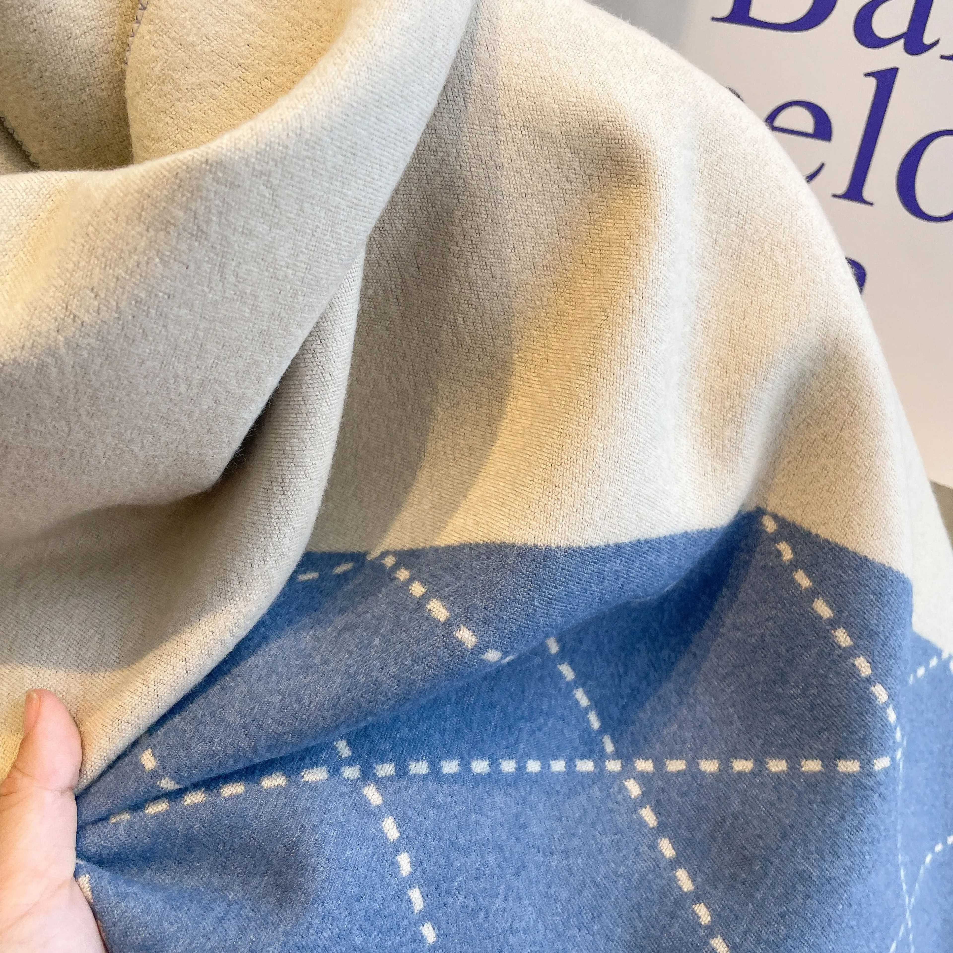 2023 Designer Cashmere Shawl  Ladies Winter Wrap  Premium Hijab Pashmina System 4