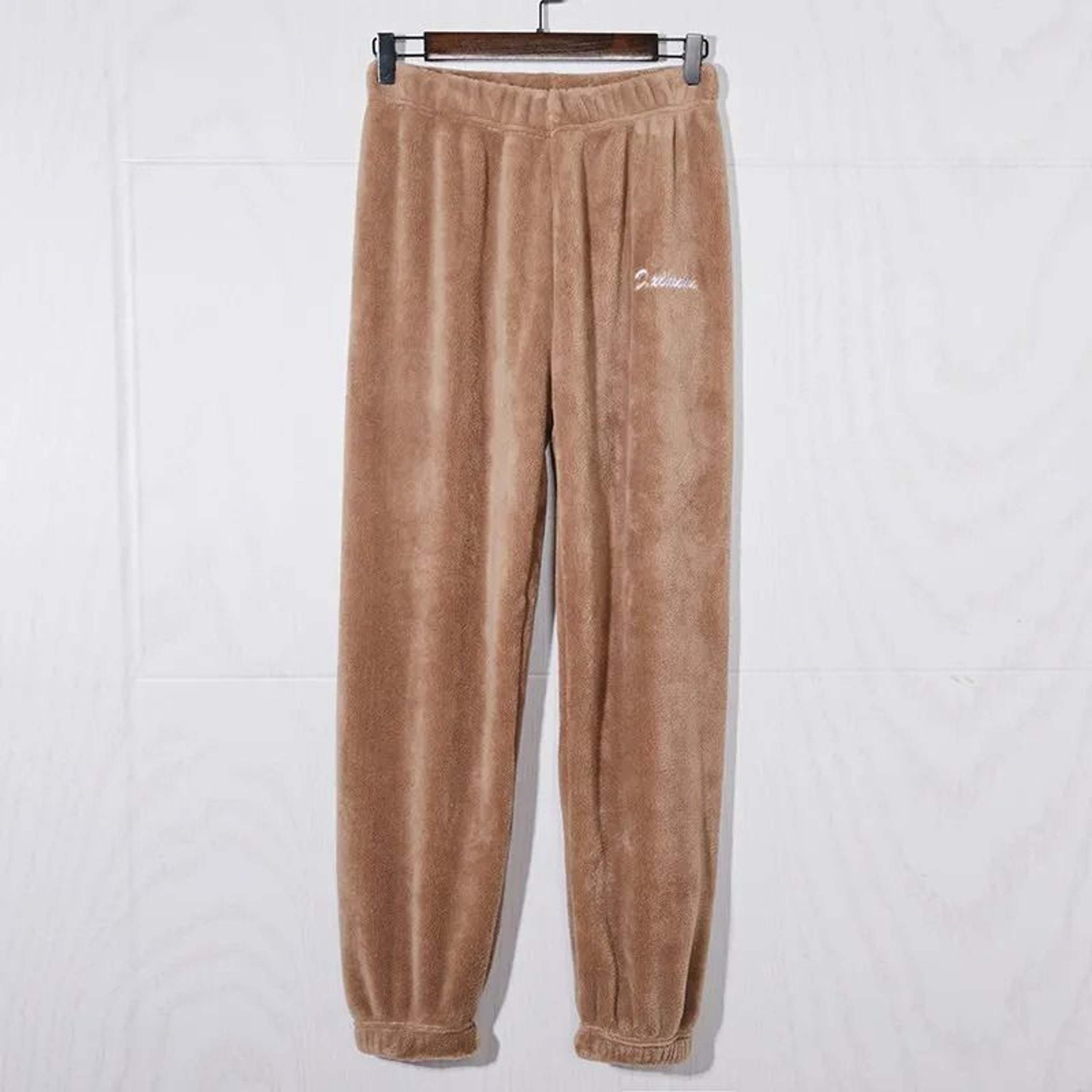 Womens Thickened Coral Fleece Pajama Pants  Winter Warm Fairy Homewear  Student Thermal Sleepwear S 8