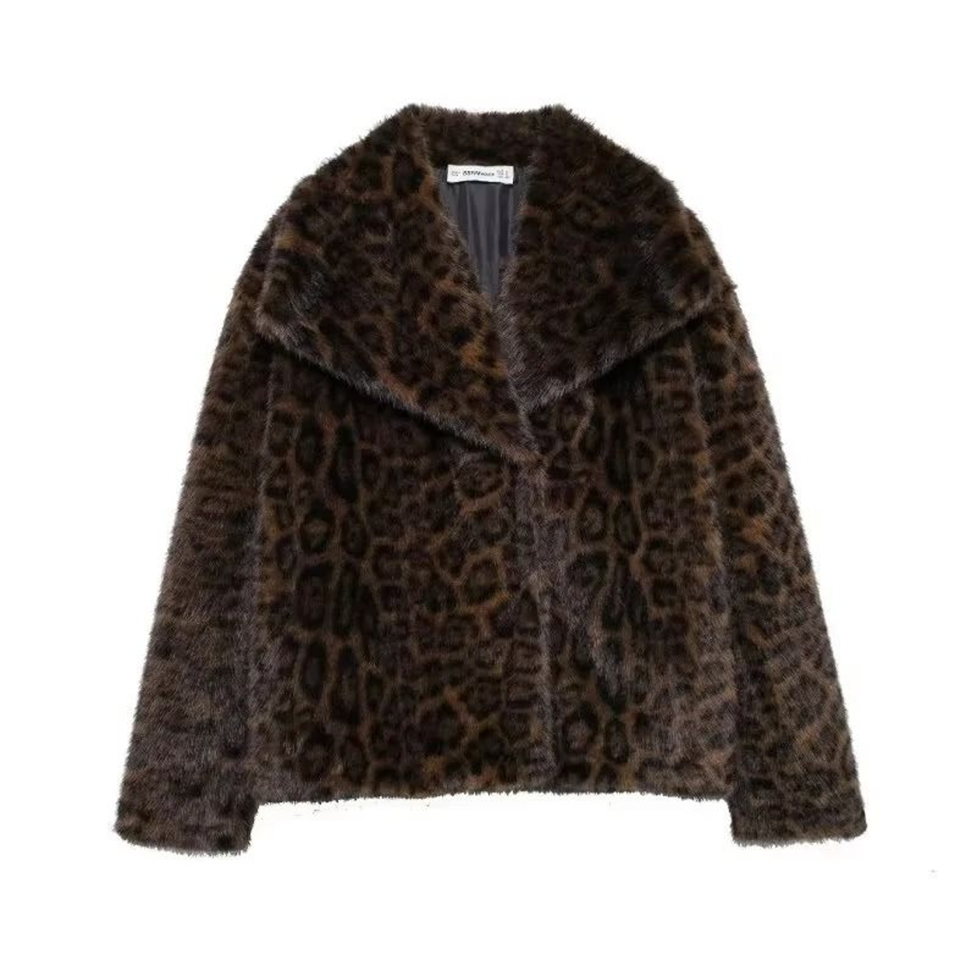 HH Elegant Faux Fur Outerwear System  Premium HighStreet Fluffy Lapel Jacket  Thermal Fashion Infra 19
