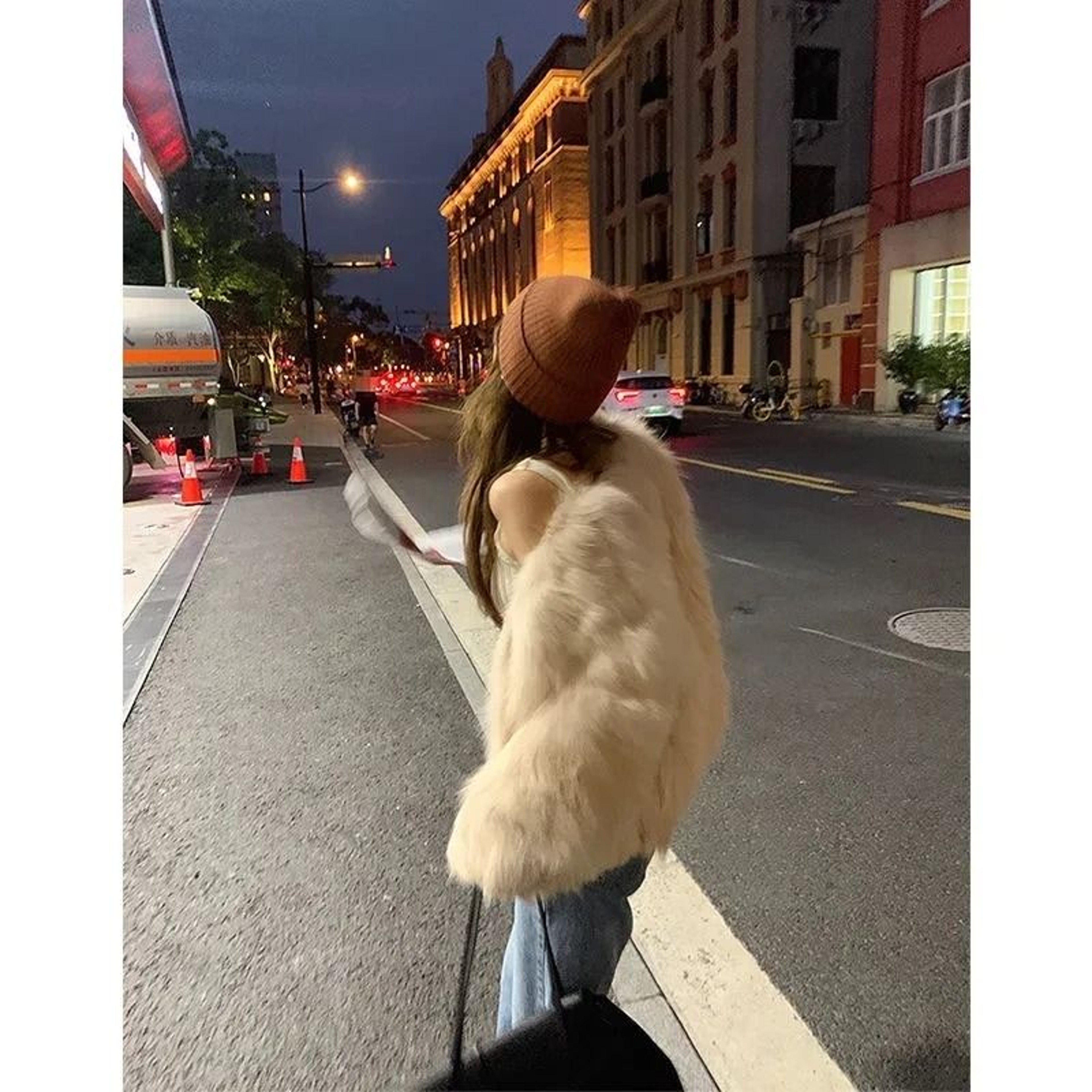 2026 Fashion Imitation Fox Fur Coat  Premium Casual Short Loose Winter Jacket  Comfortable Outerwea 1