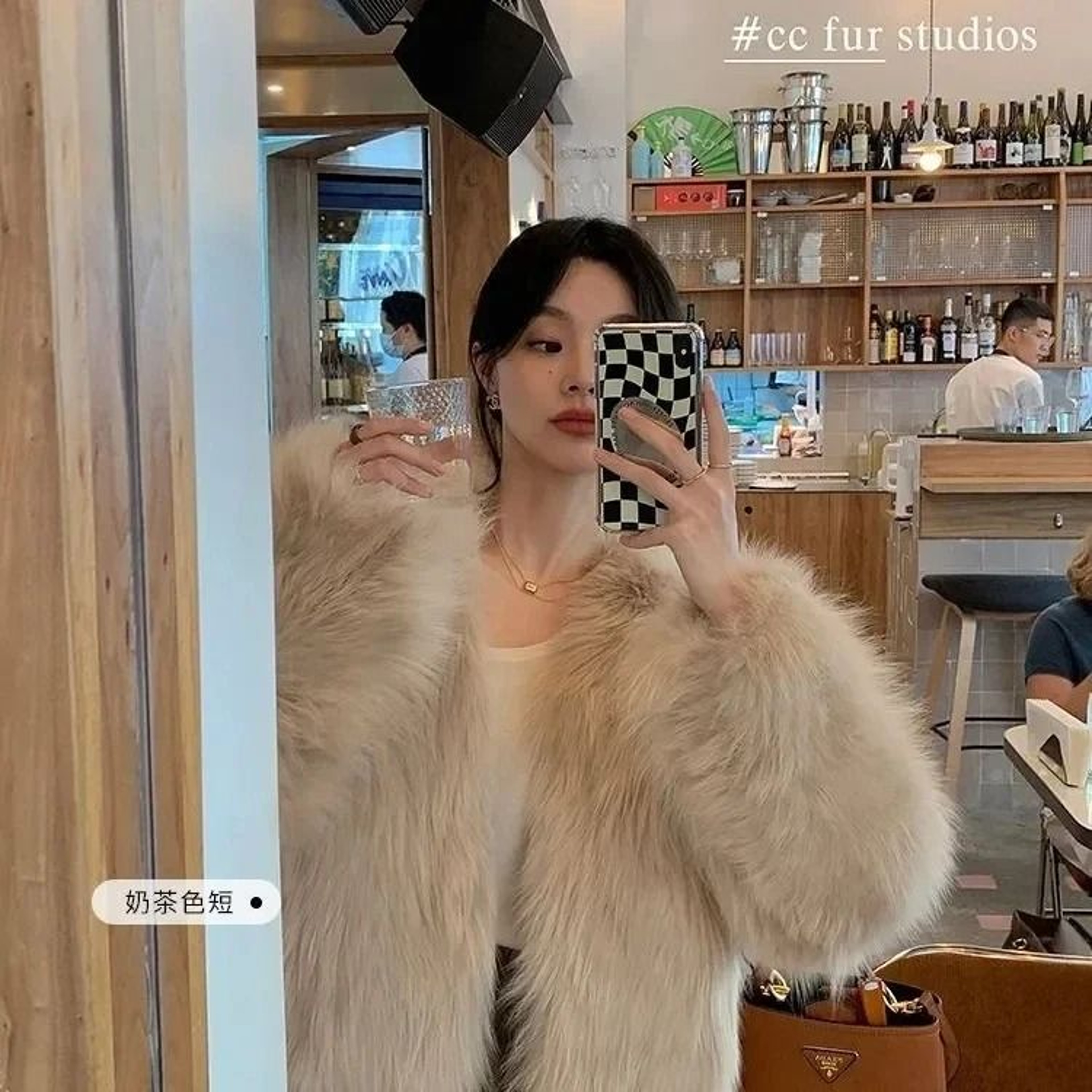 2026 Fashion Imitation Fox Fur Coat  Premium Casual Short Loose Winter Jacket  Comfortable Outerwea 9
