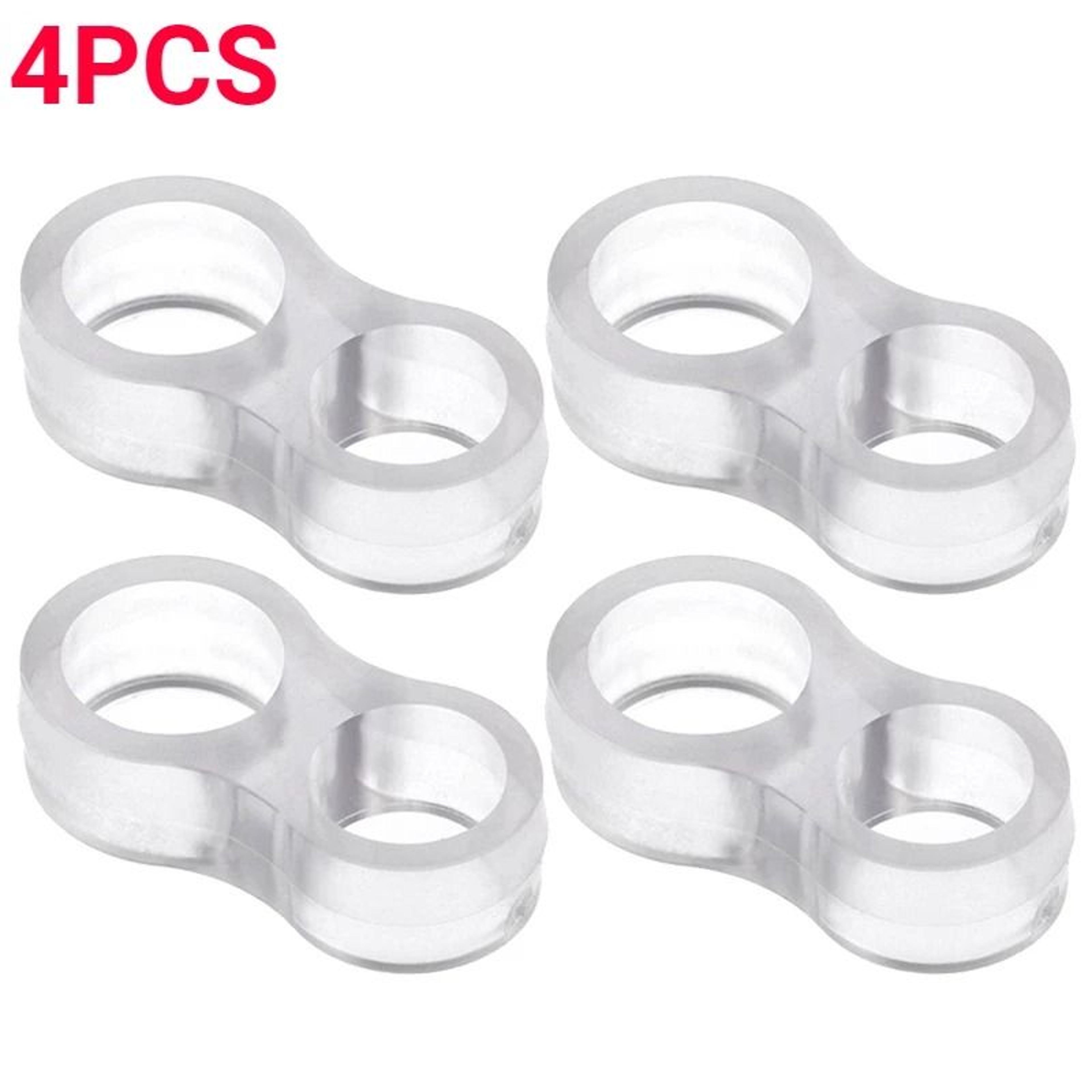 Transparent Silicone Door Handle Buffer  Premium Wall Protection Stopper  Furniture Protector Pad S 8