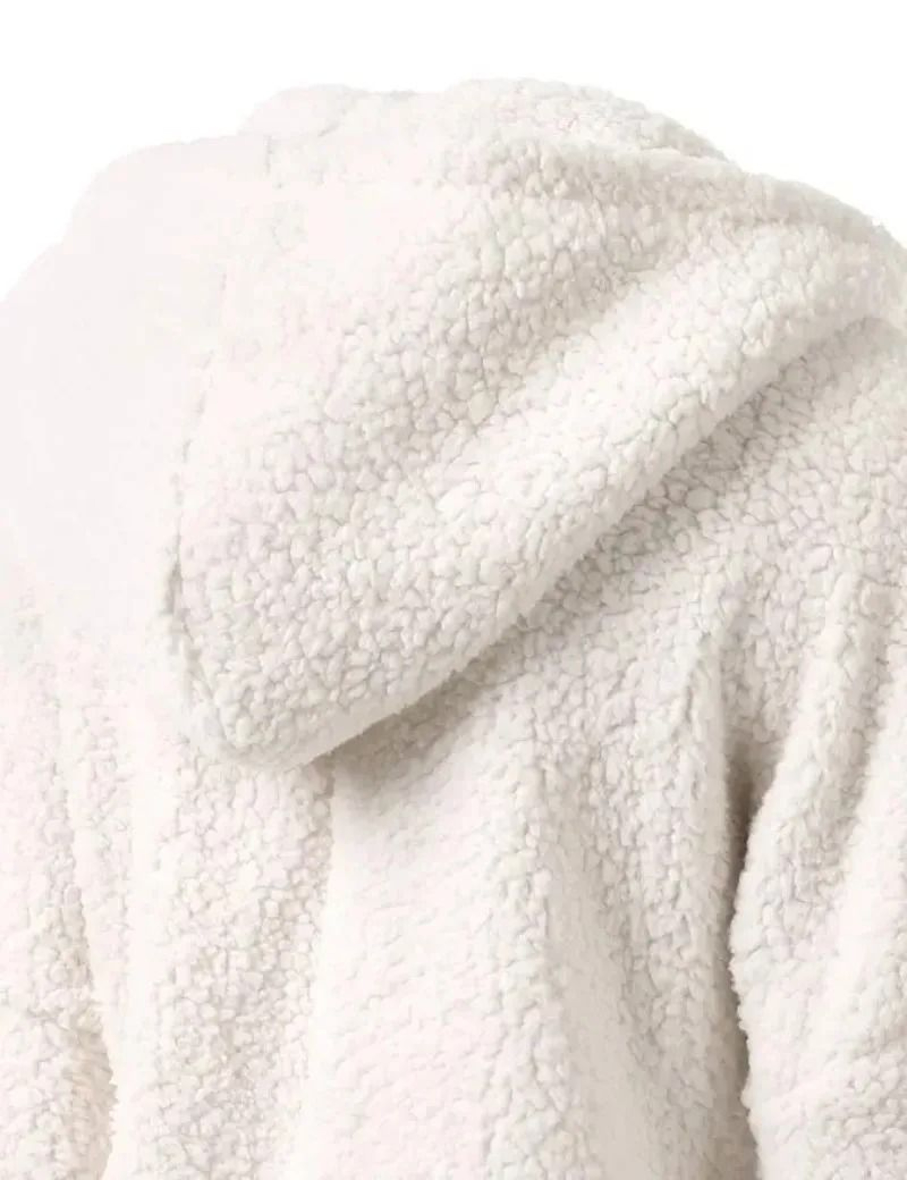 Autumn Winter Warm Hoodie Zipper Coat Solid Soft Fleece Womens Jacket 5