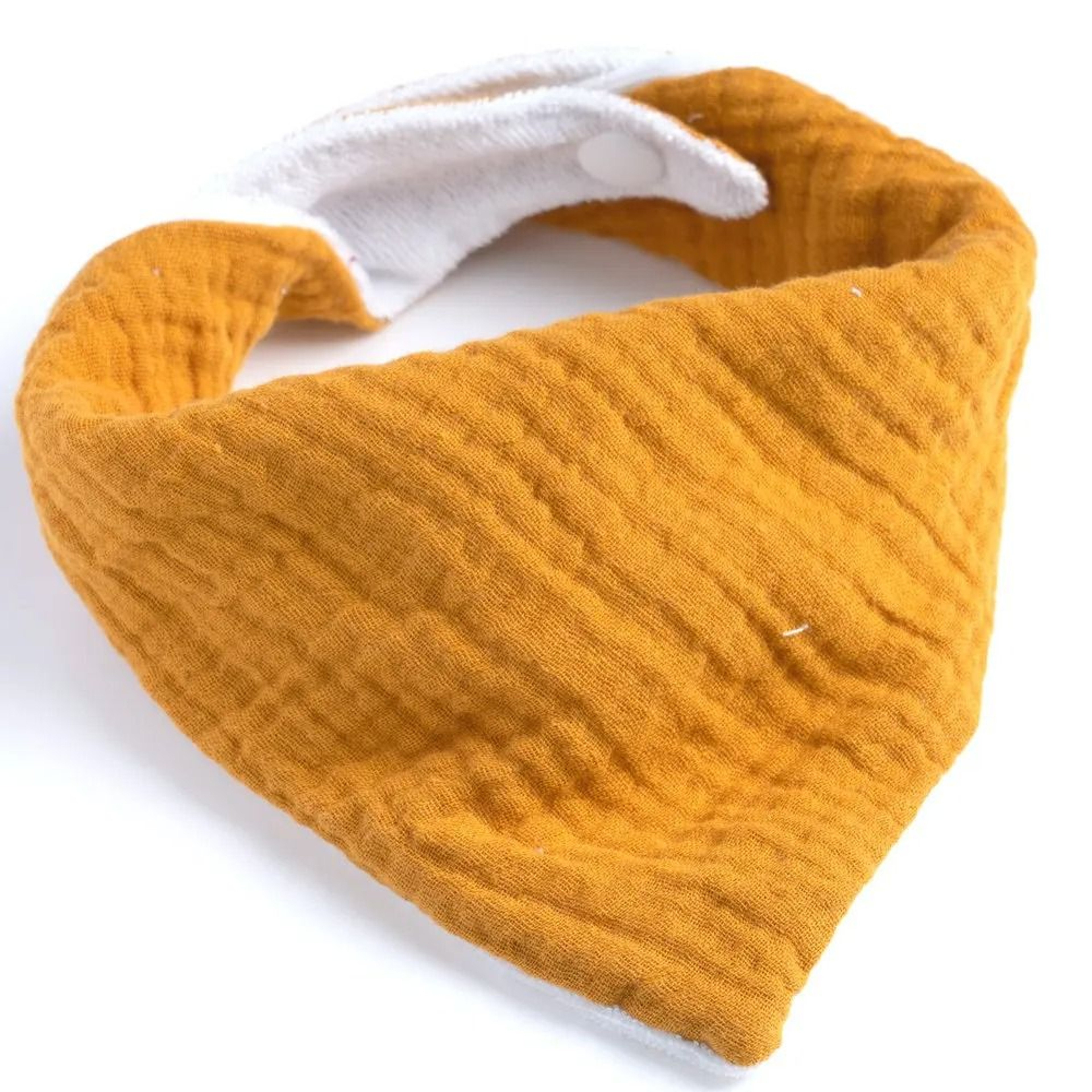 Baby Infant Cotton  Terry Absorbent Triangle Scarf Feeding Saliva Towel 0