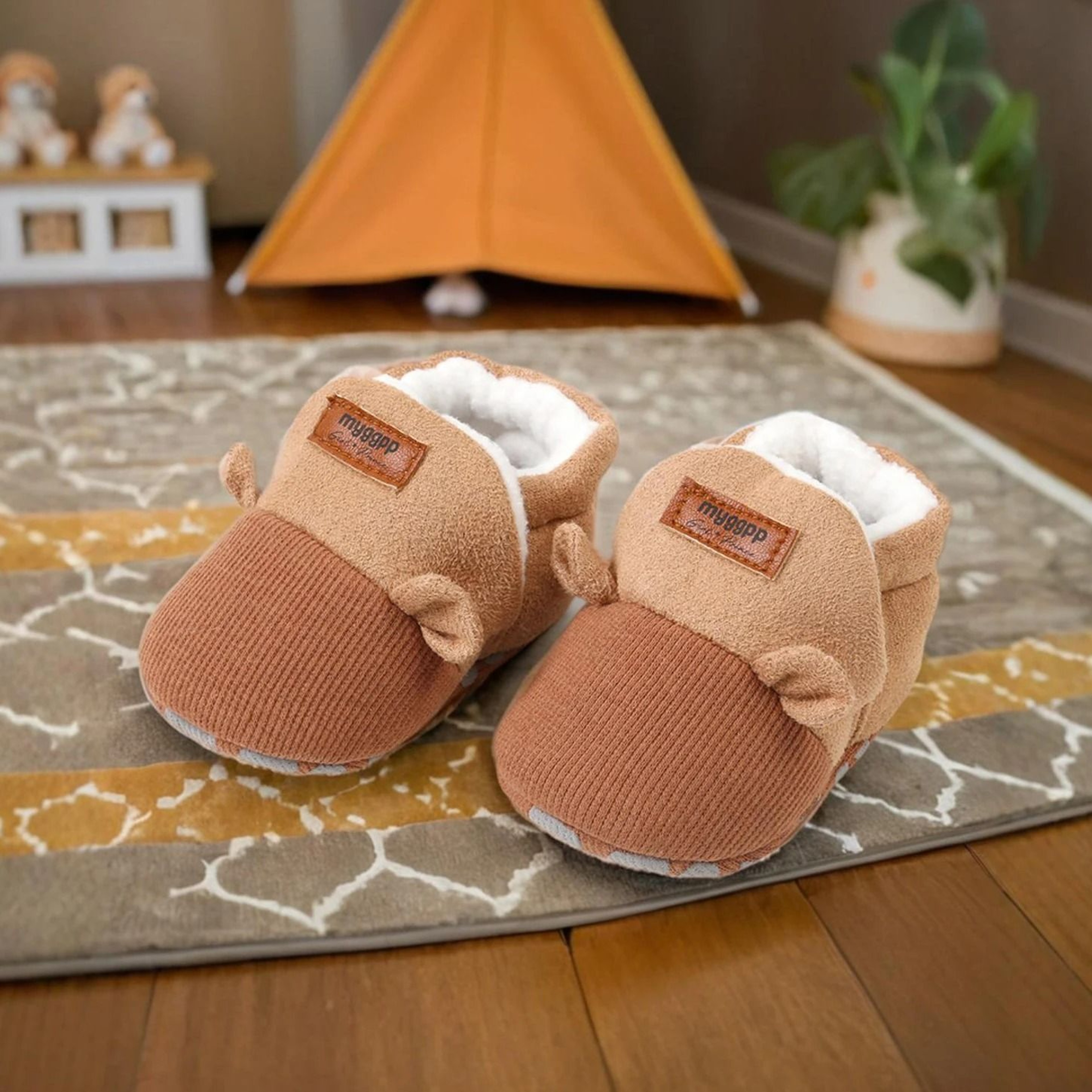 Warm Infant Toddler Crib Snow Boots Soft AntiSlip Newborn Slipper Shoes 6