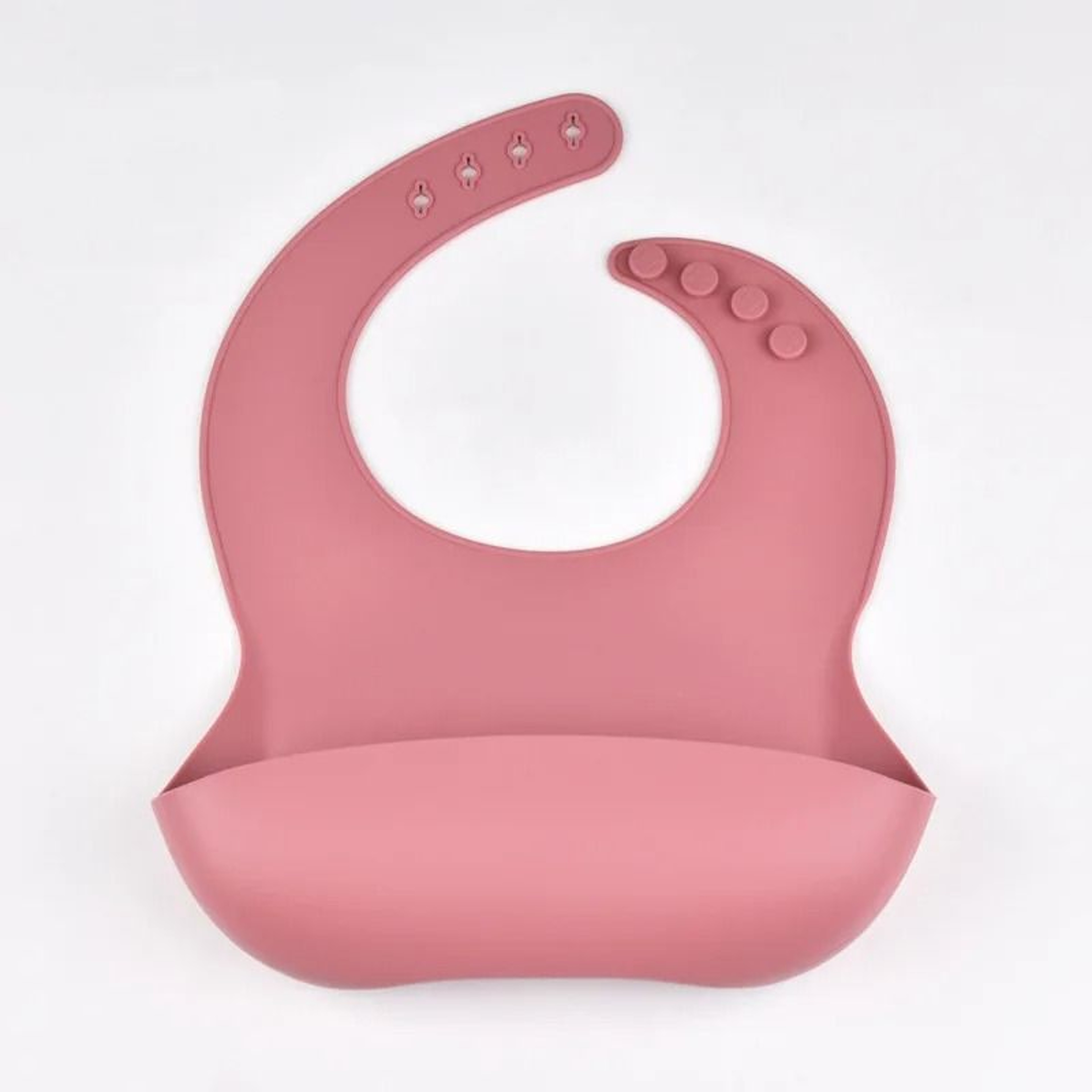 Waterproof Silicone Baby Tray Bib  4Speed Adjustable Soft Feeding Bib 10