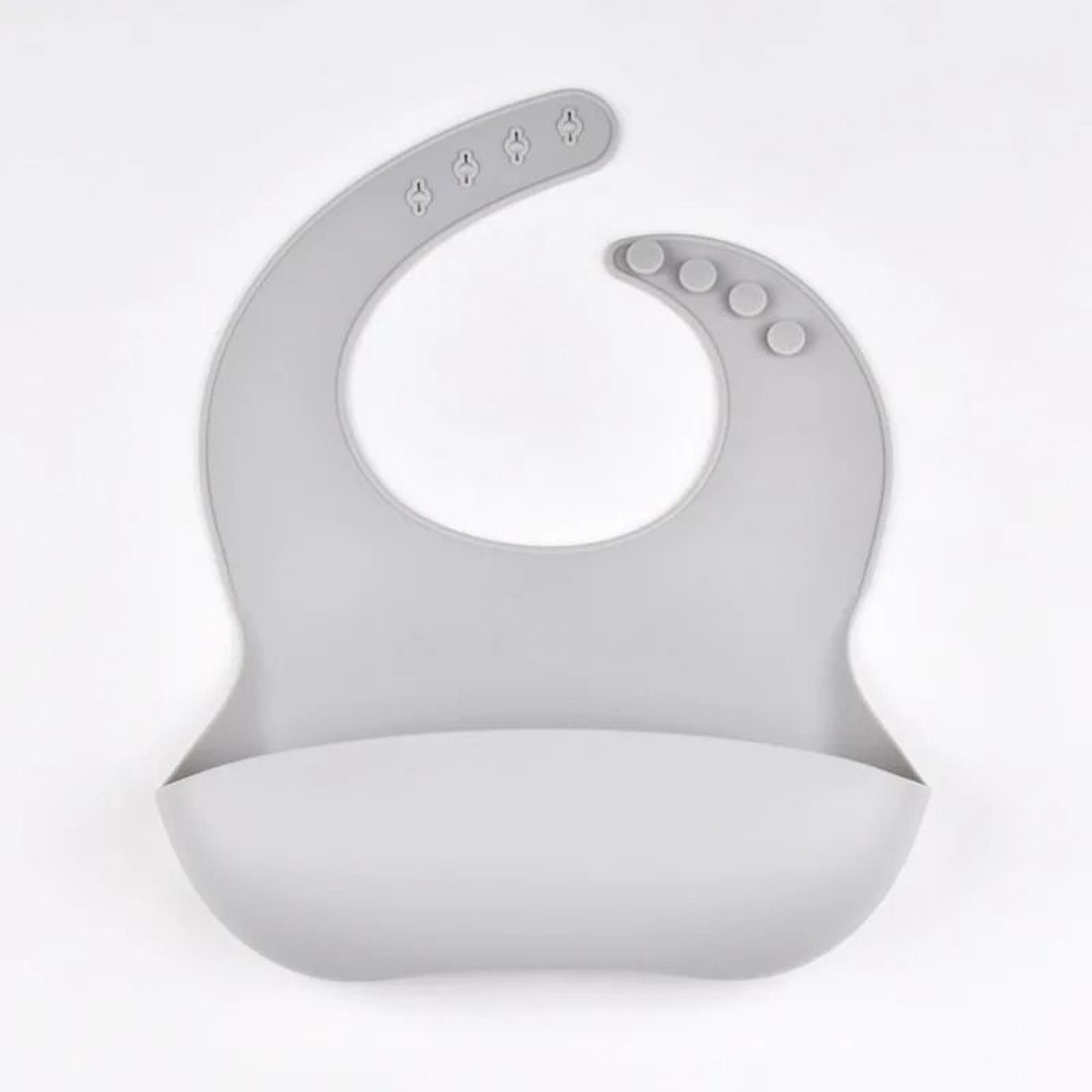Waterproof Silicone Baby Tray Bib  4Speed Adjustable Soft Feeding Bib 12