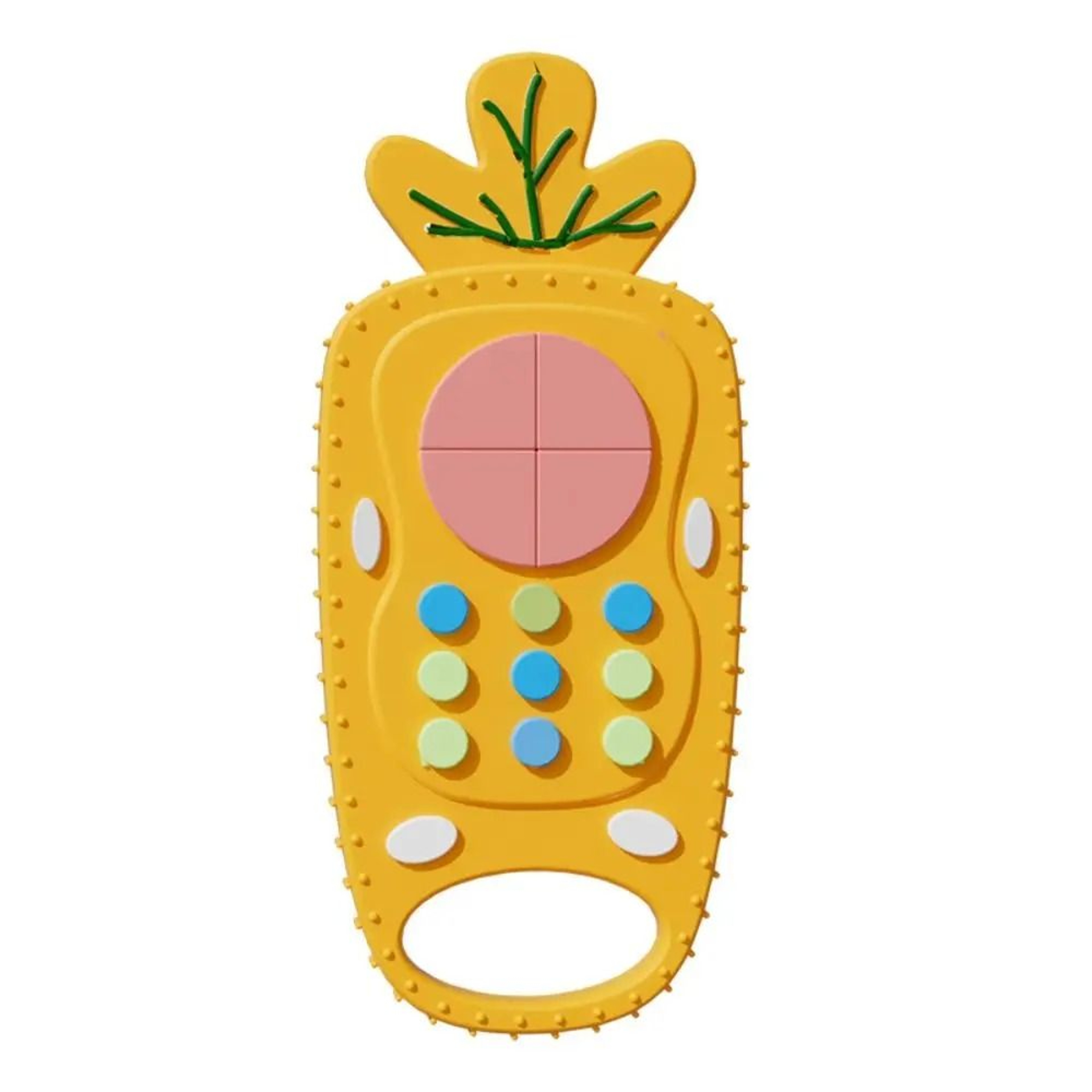Remote Control Silicone Baby Teether  Sensory Relief  Educational Molar Toy 7