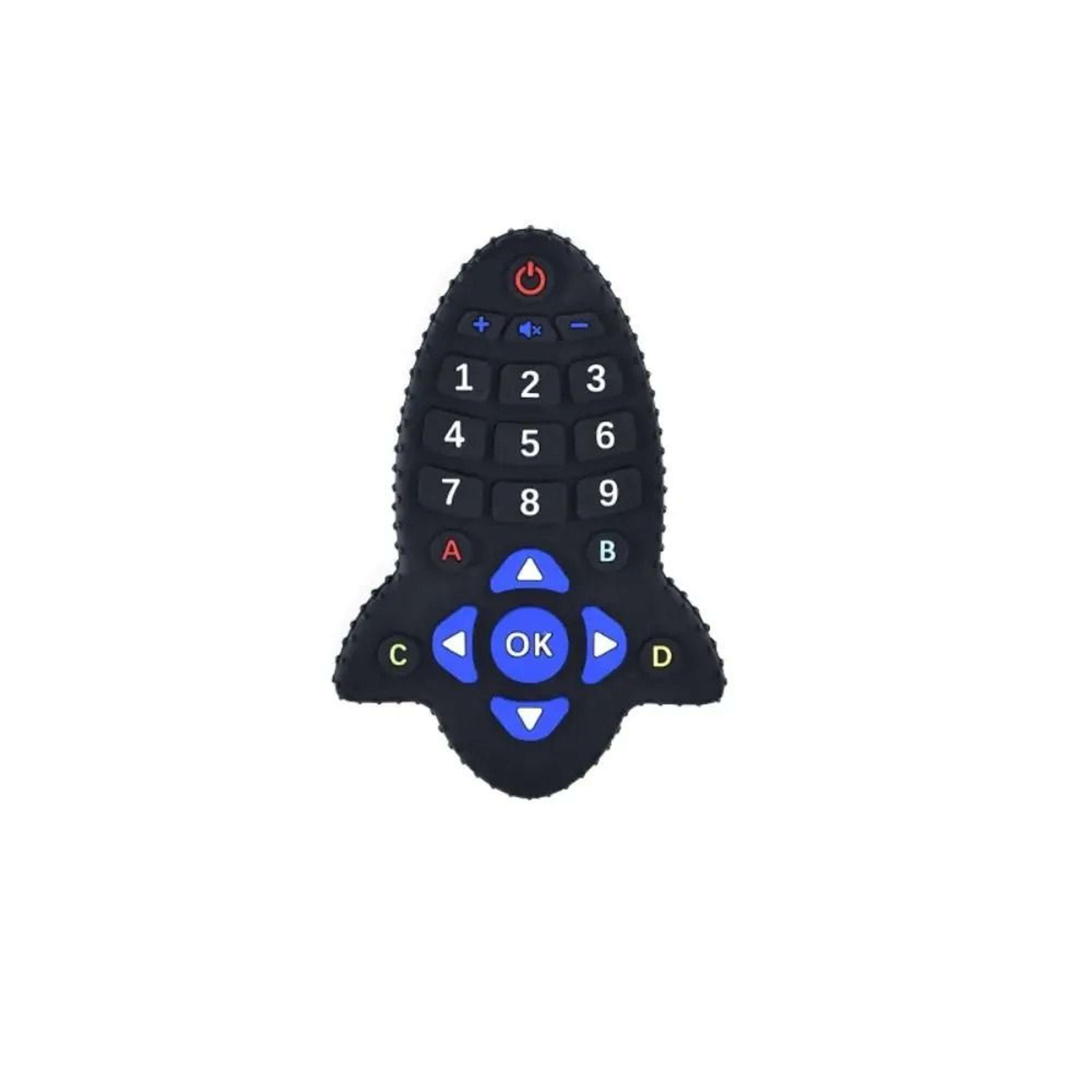 Remote Control Silicone Baby Teether  Sensory Relief  Educational Molar Toy 8