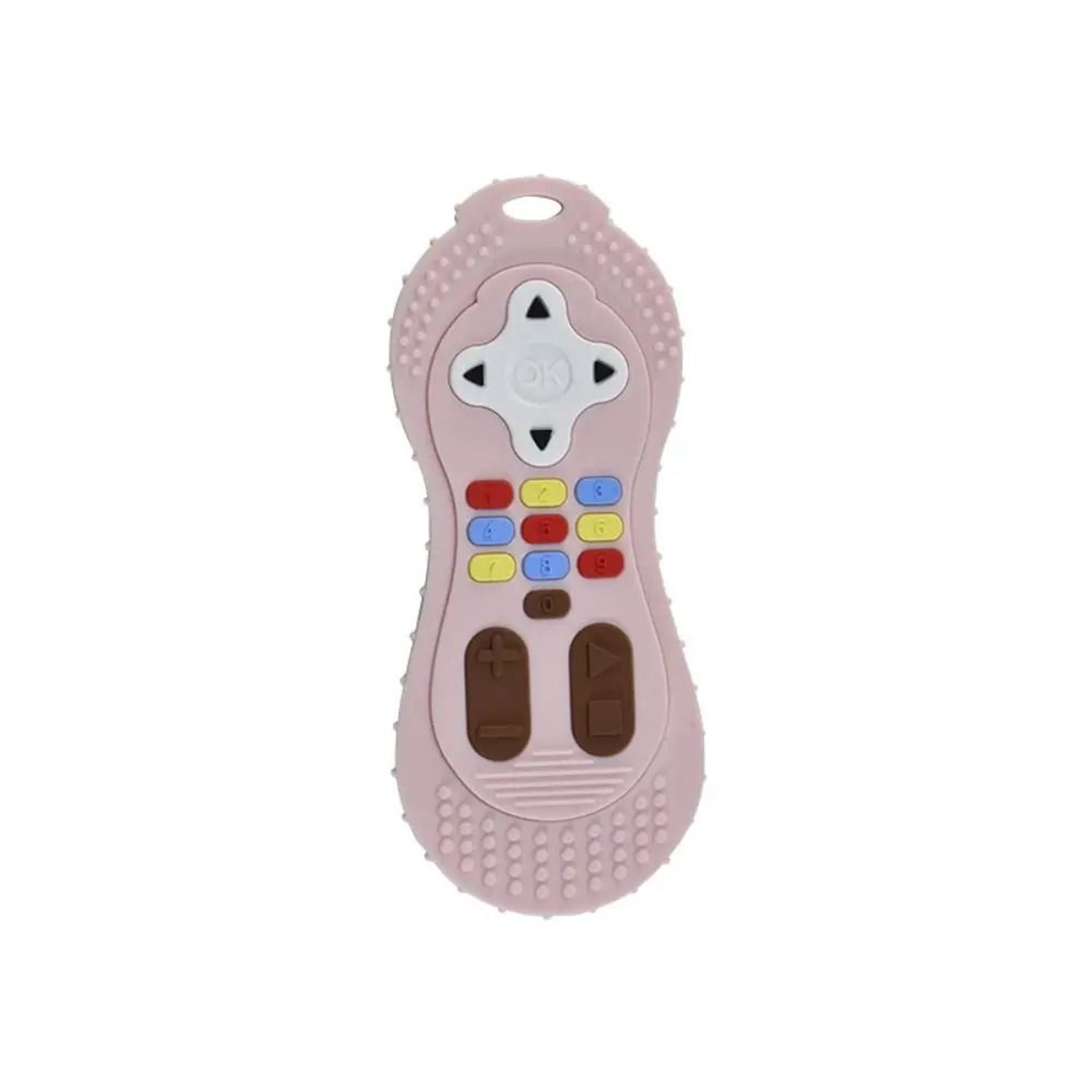 Remote Control Silicone Baby Teether  Sensory Relief  Educational Molar Toy 11