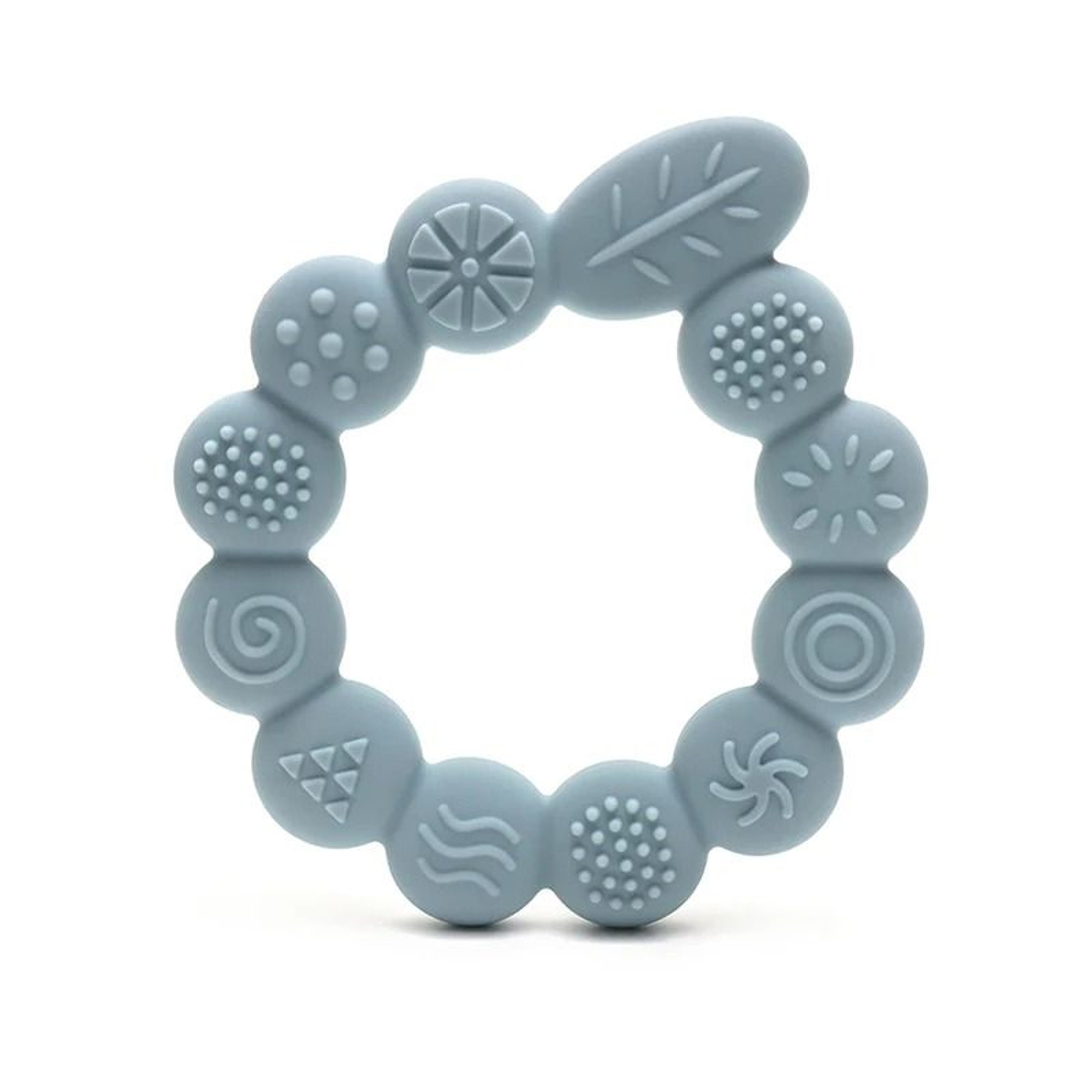 Botanical Silicone Baby Teether Ring  BPAFree Leaf Sensory Molar Toy 10