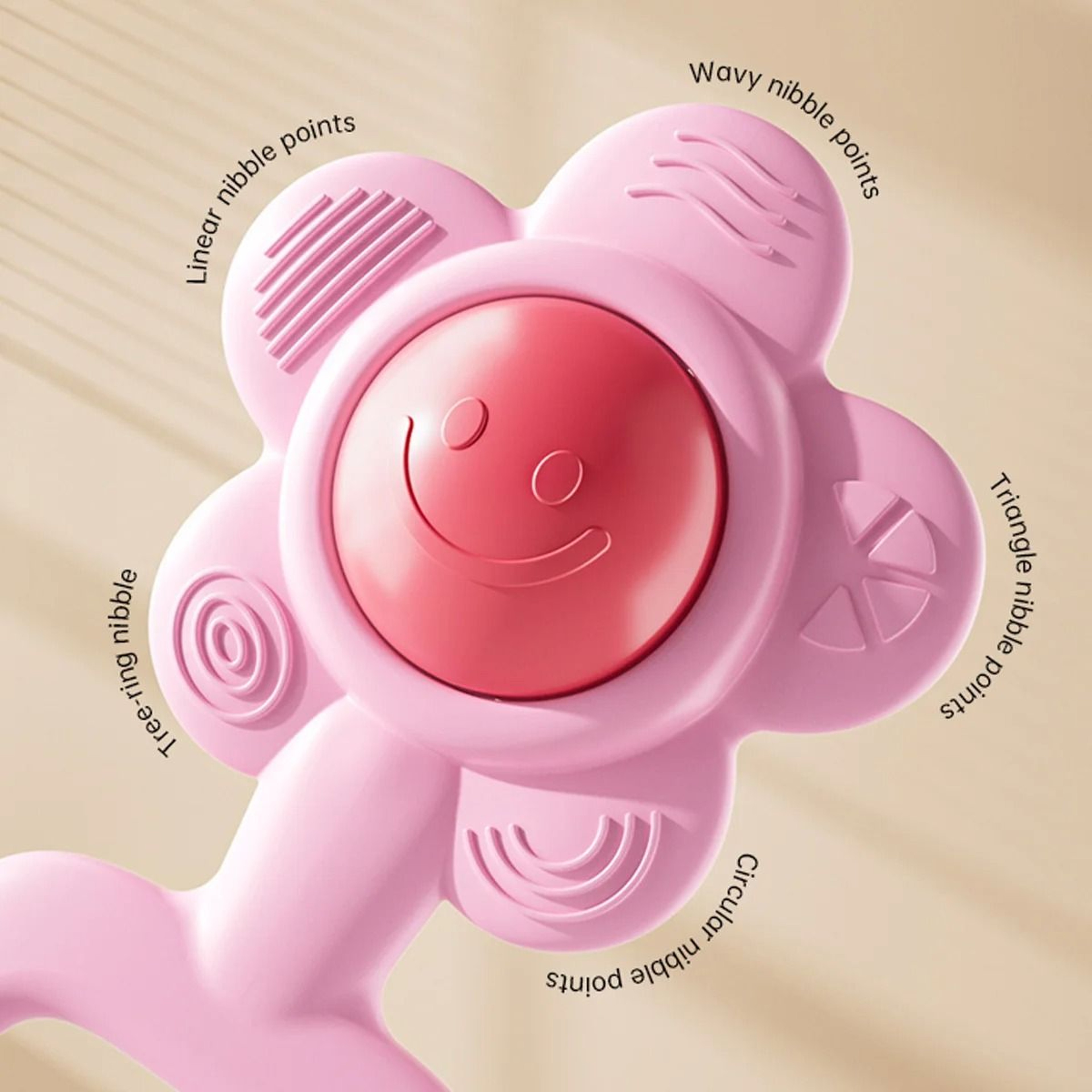Sunflower Hand Bell Shaker  Sensory Development  Motor Skill Rattle 5